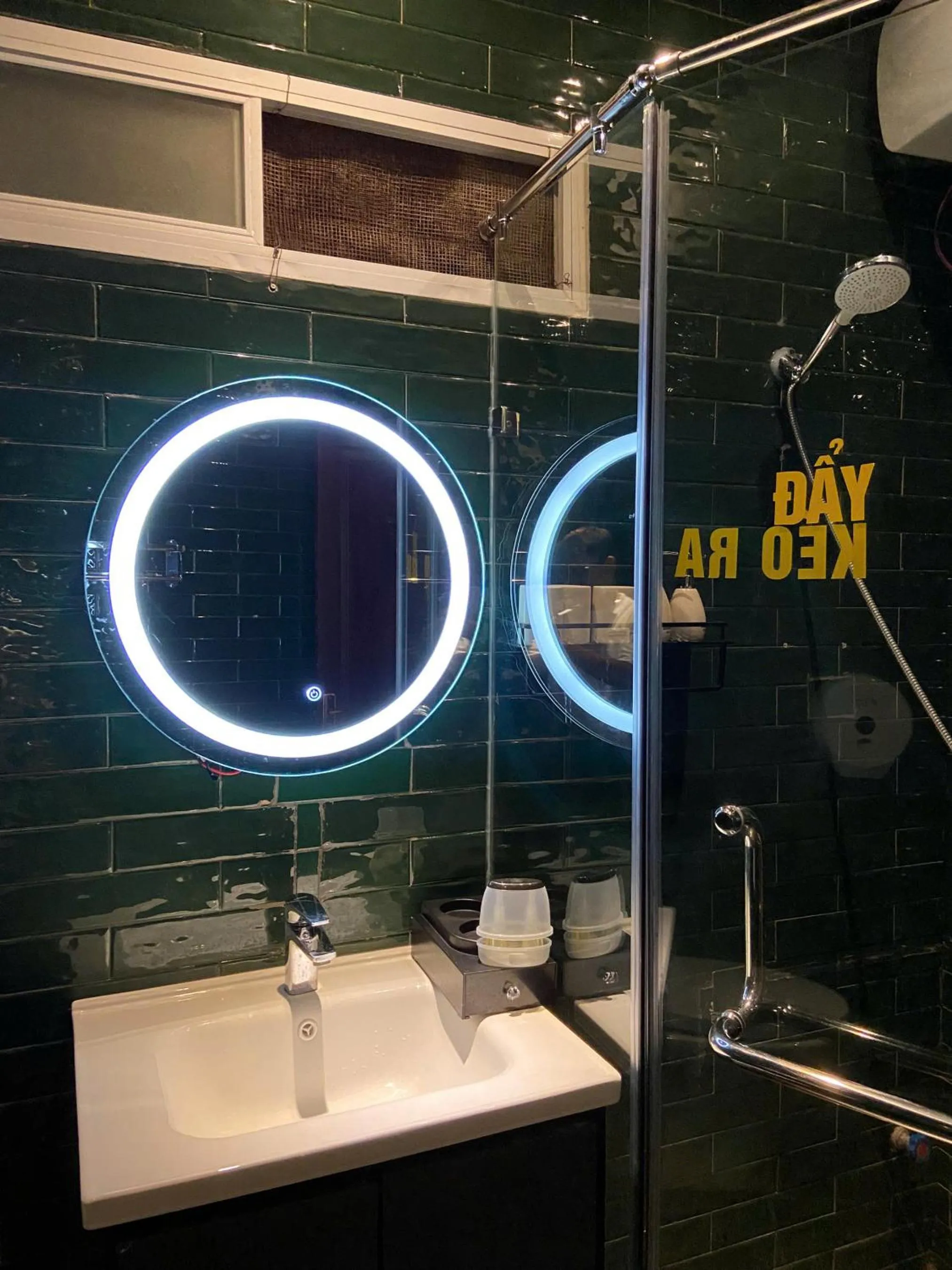 Shower in E Village Hotel Hanoi