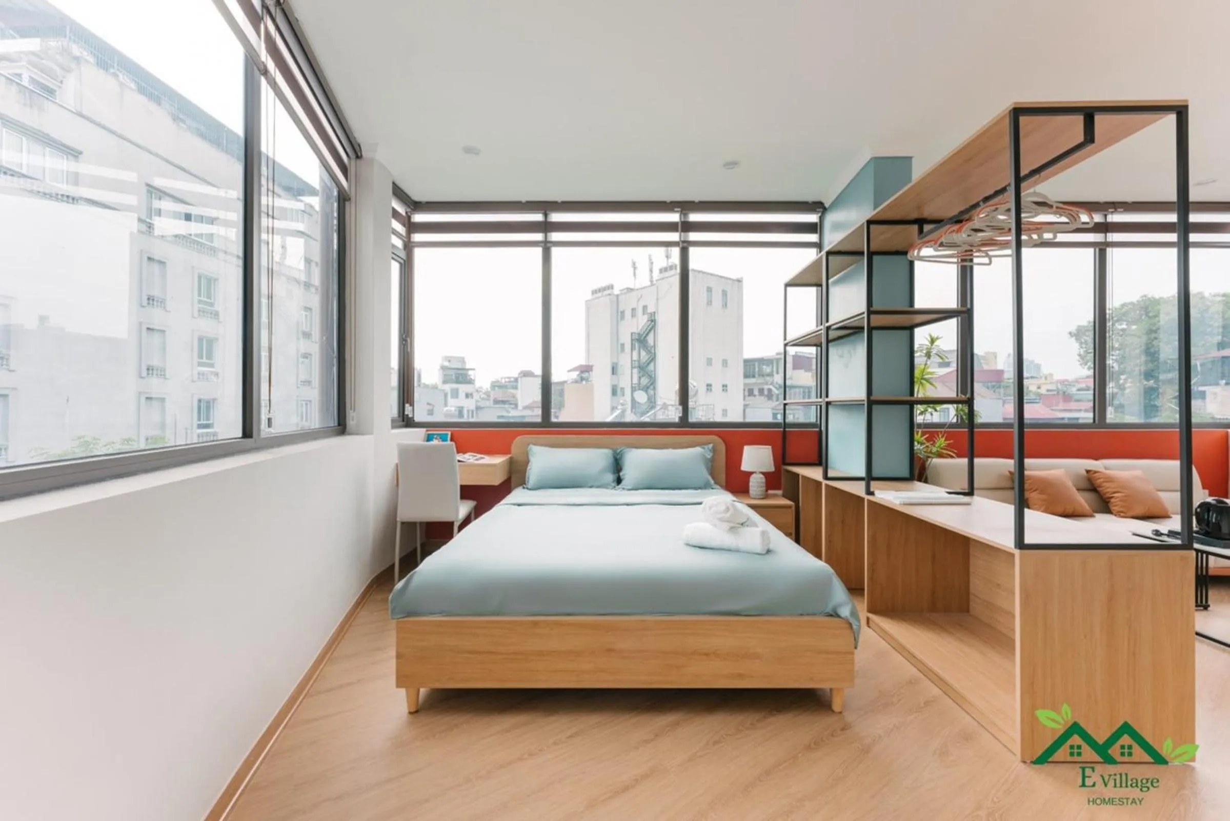 Bed in E Village Hotel Hanoi