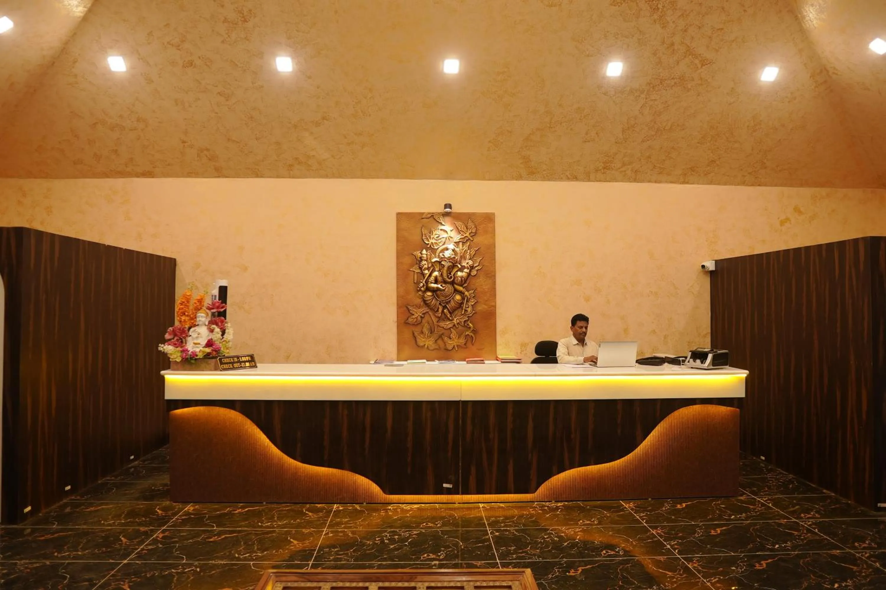 Lobby or reception in Clarks Collection Brahma's Resort