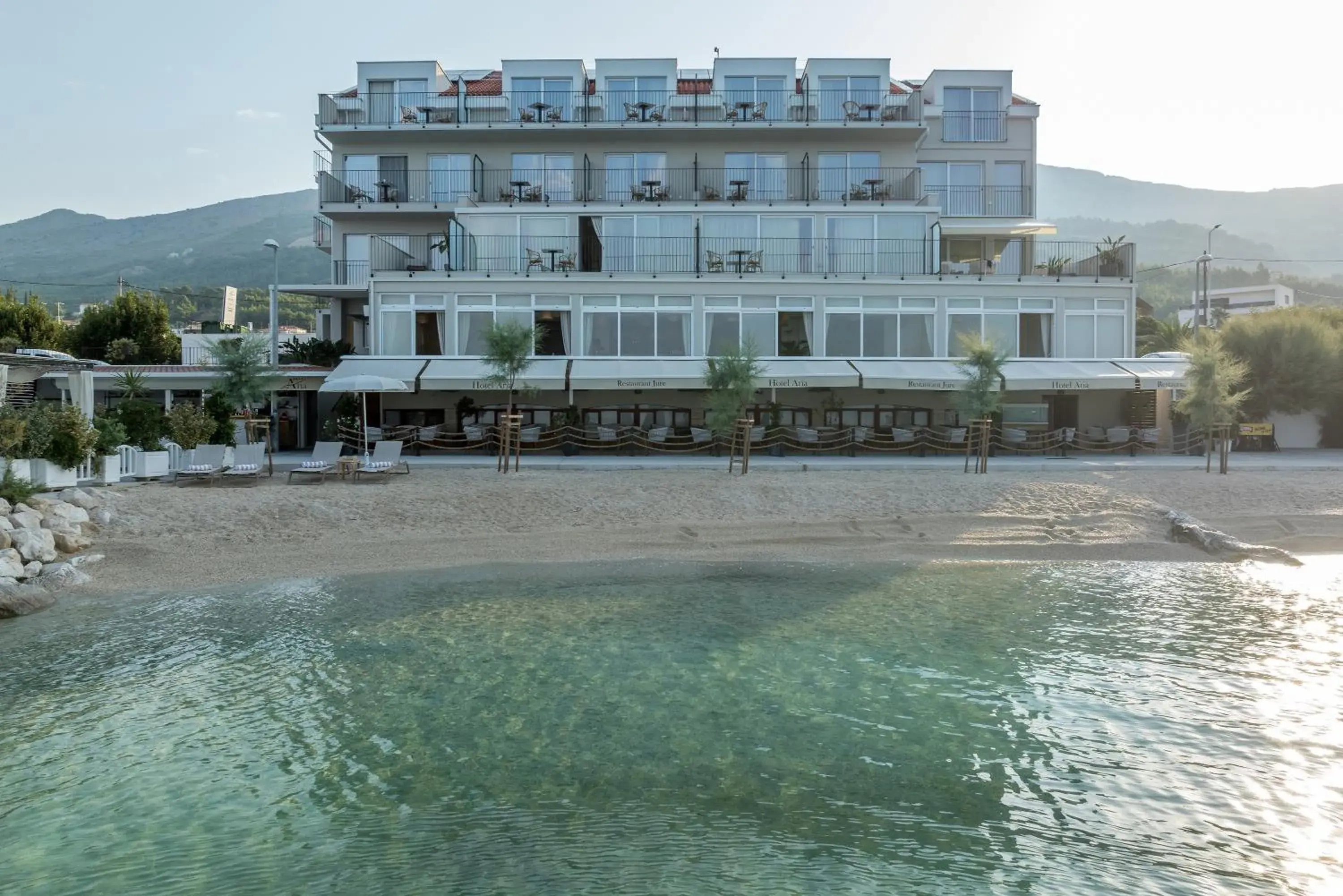 Property building in Hotel Aria Property building in Hotel Aria