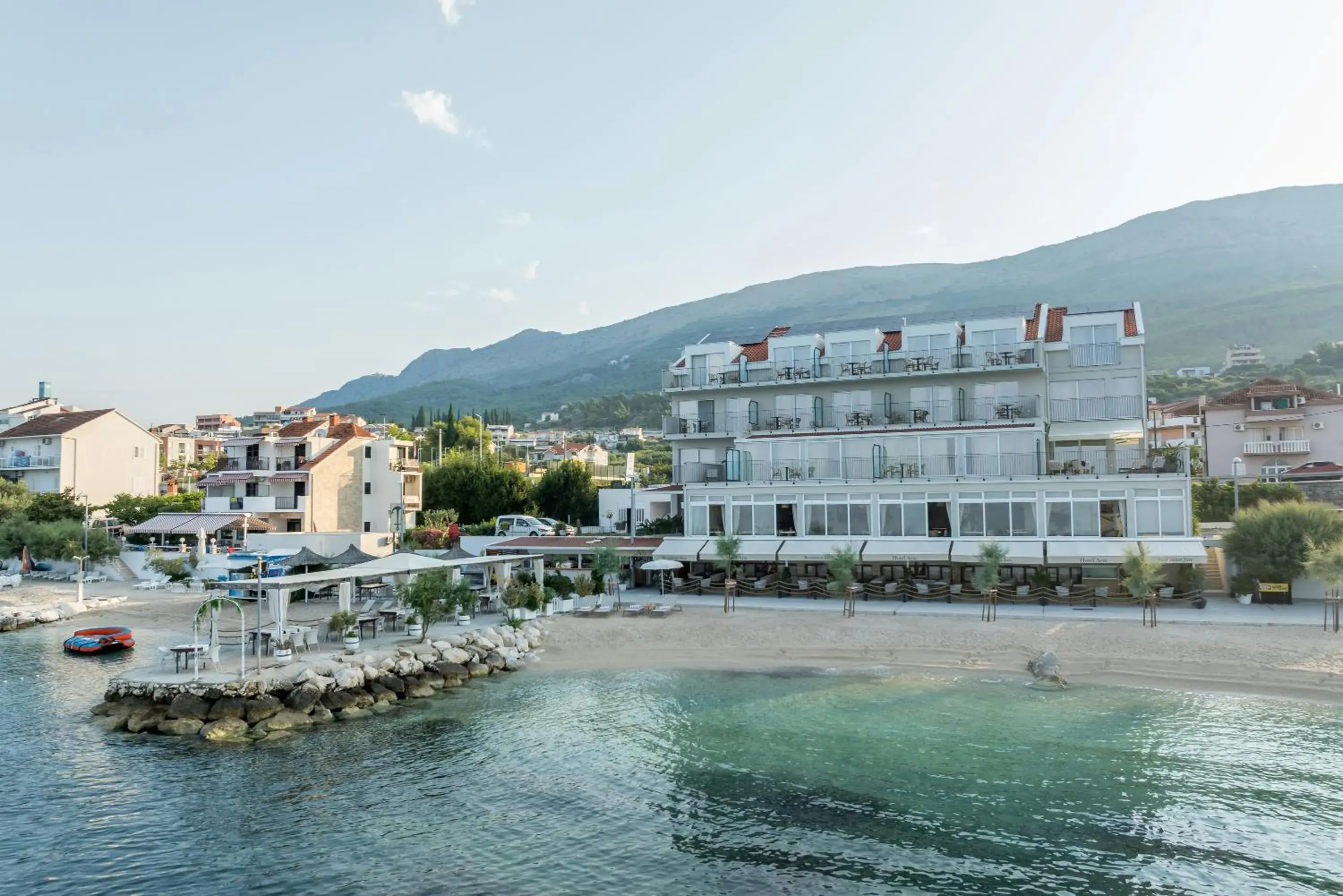 Property building in Hotel Aria Property building in Hotel Aria