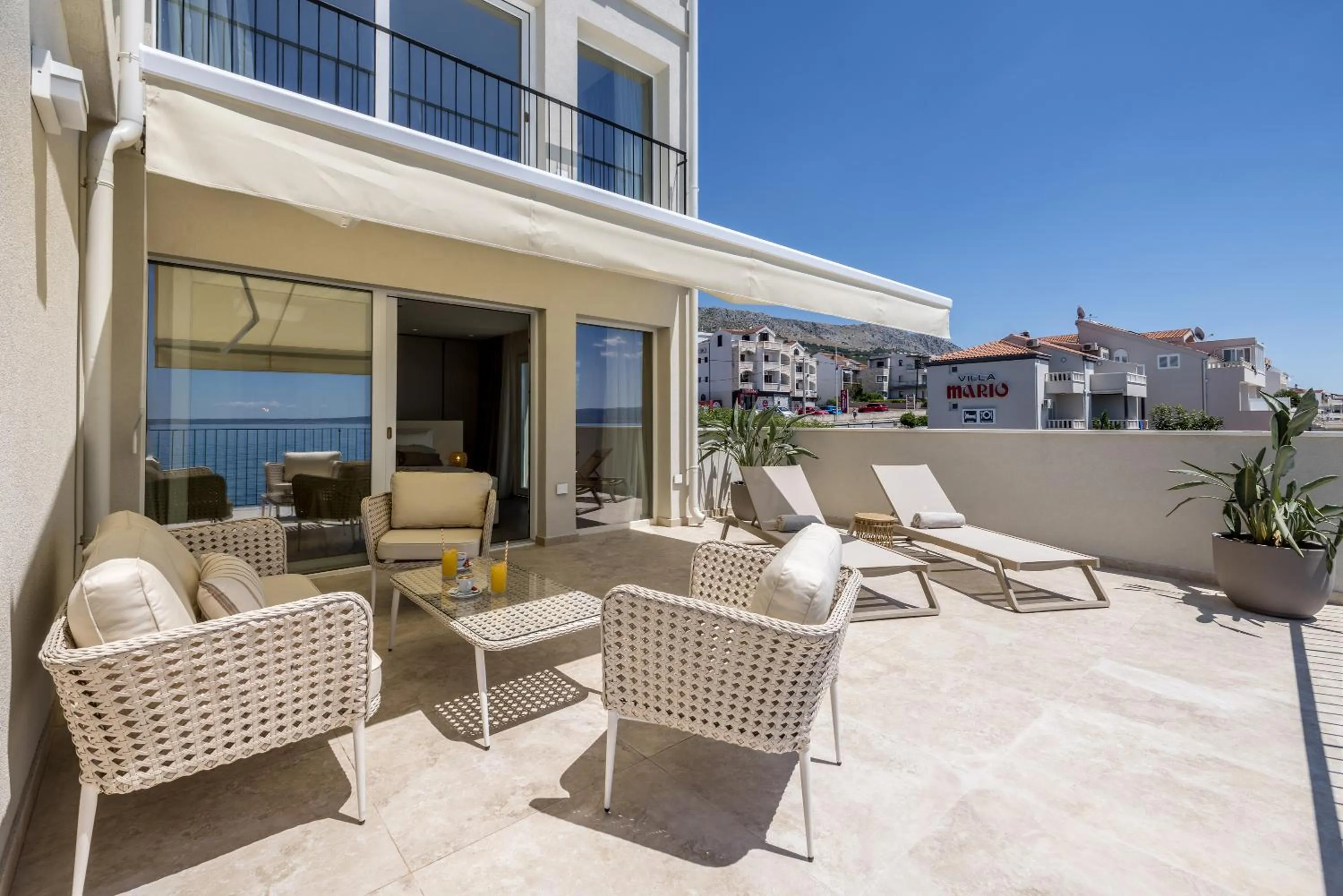 Balcony/Terrace in Hotel Aria