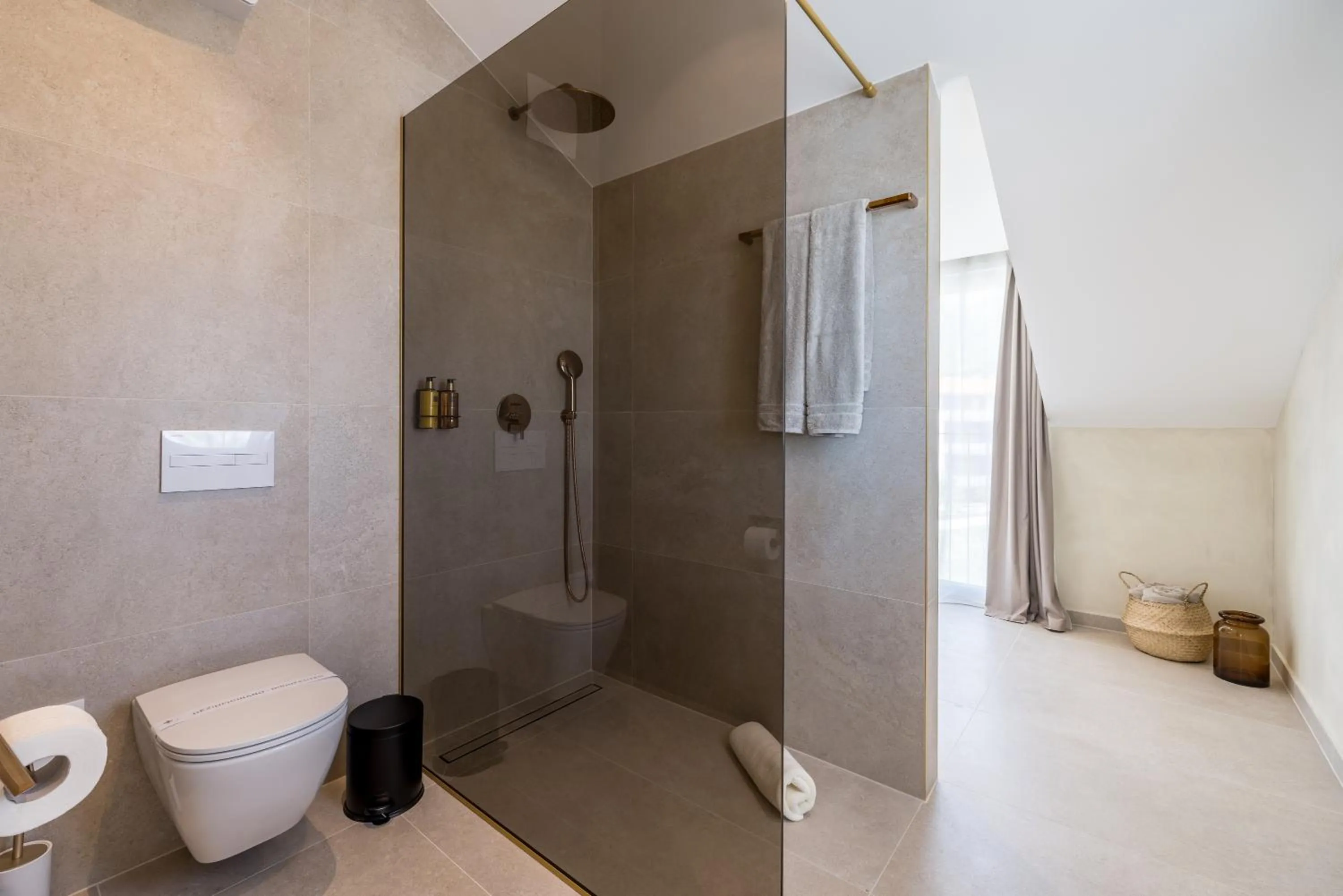 Bathroom in Hotel Aria