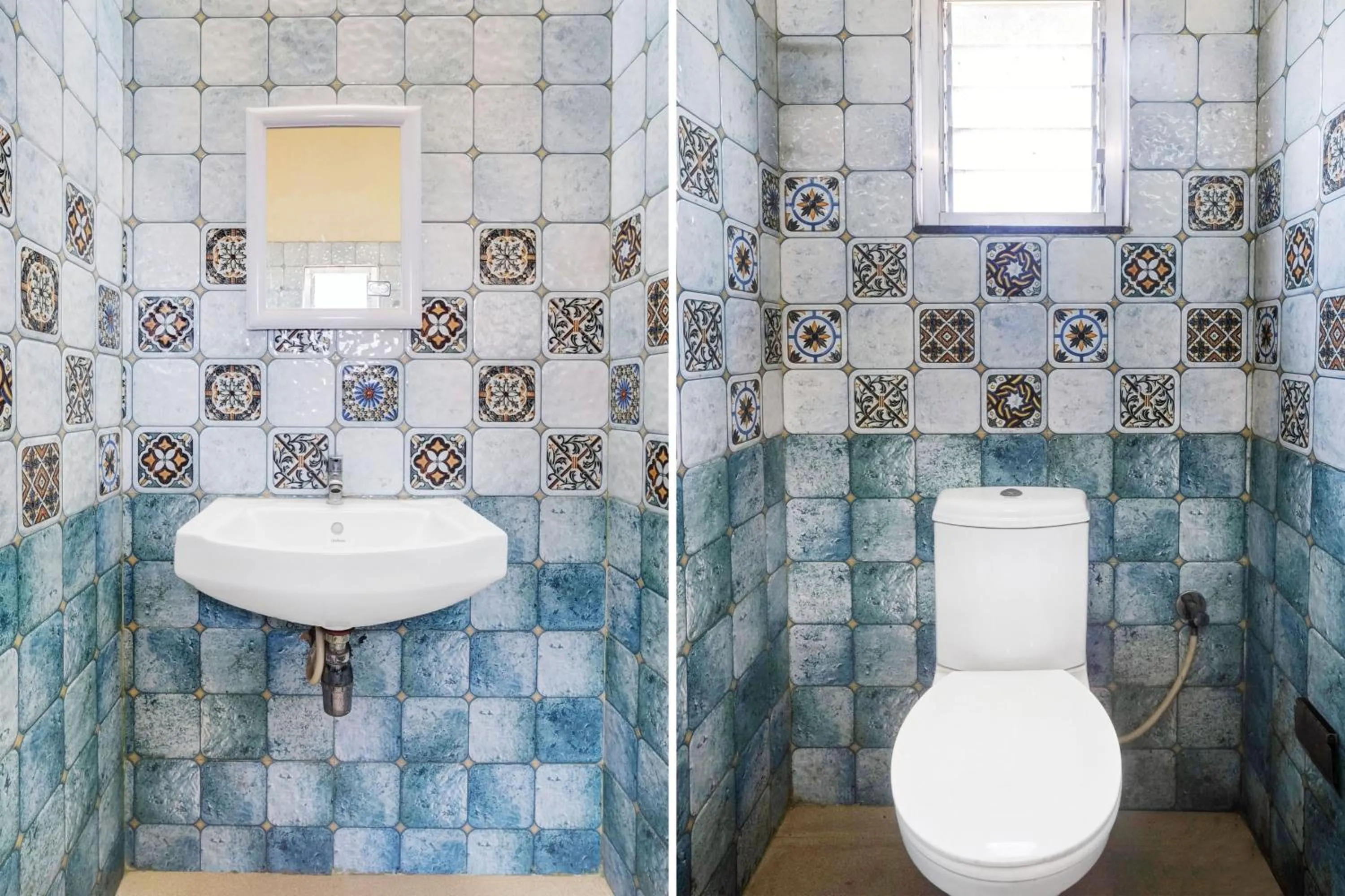 Bathroom in Super Hotel O Lalganesh formerly Royal Avenue