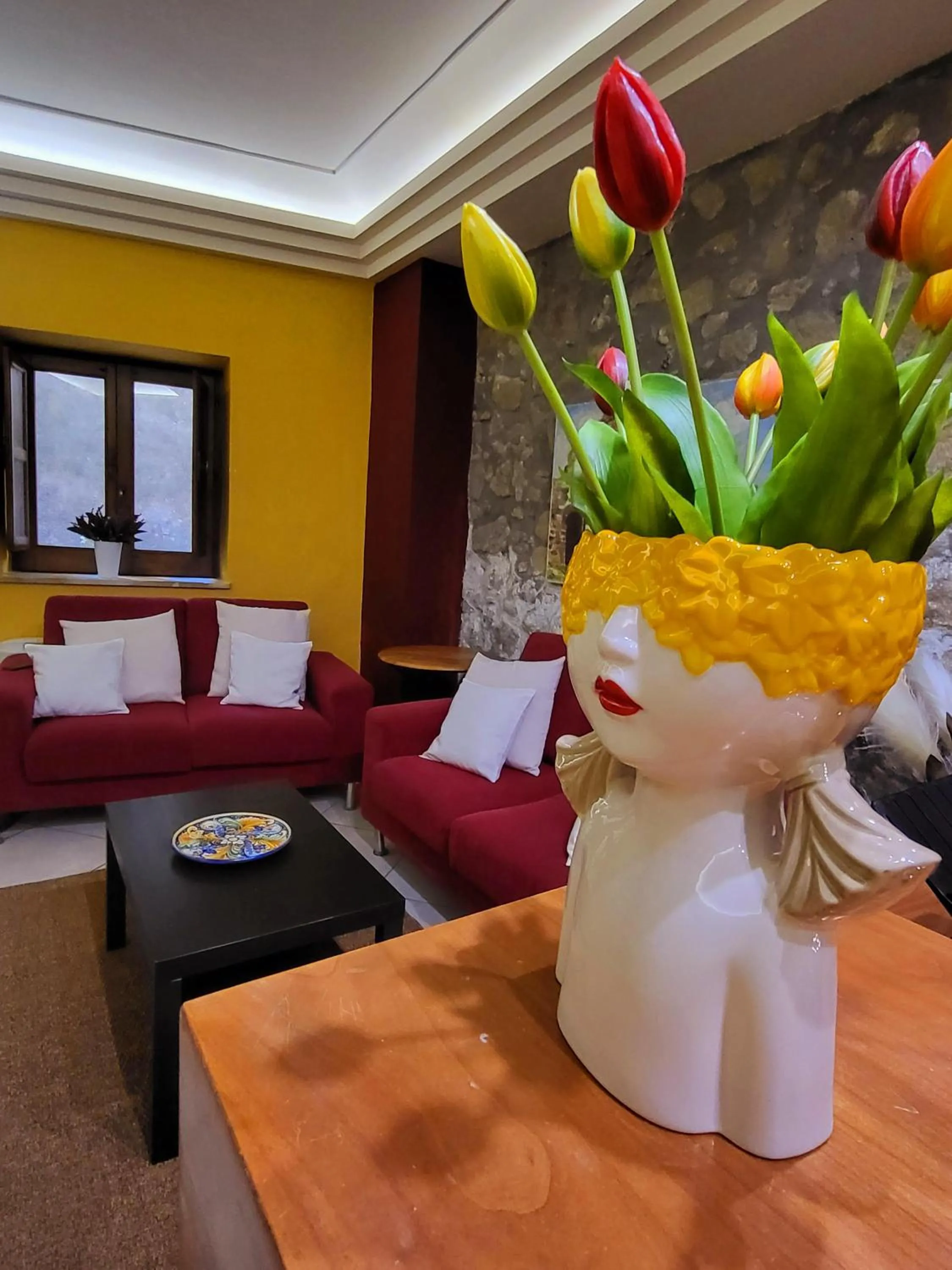 Lobby or reception in Hotel Federico II