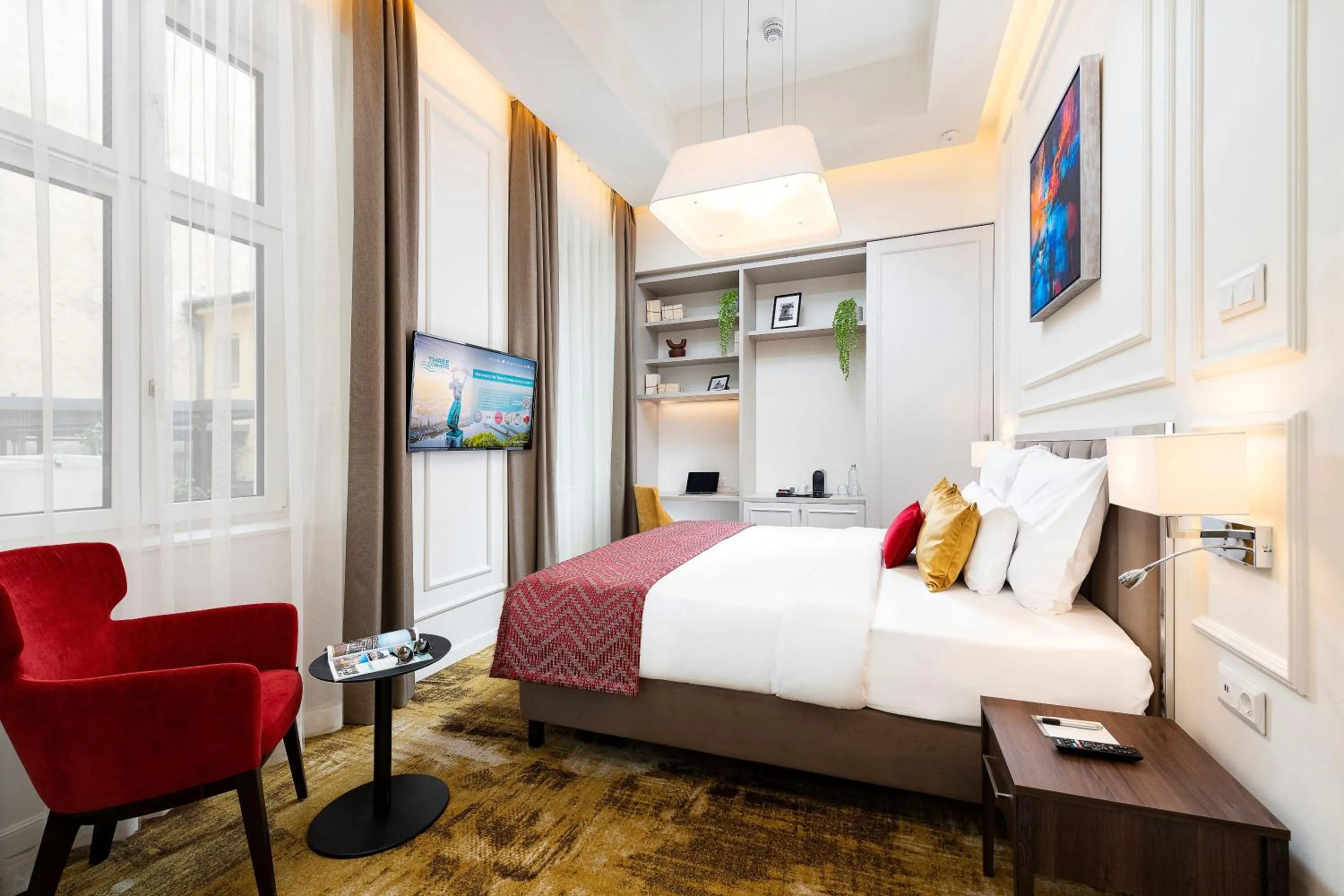 Bed in Three Corners Avenue Hotel