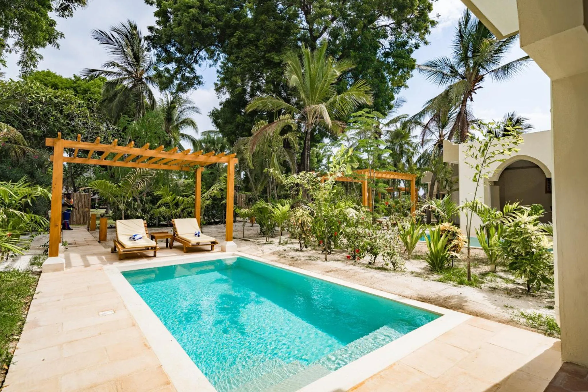 Pool view in Diamonds Malindi