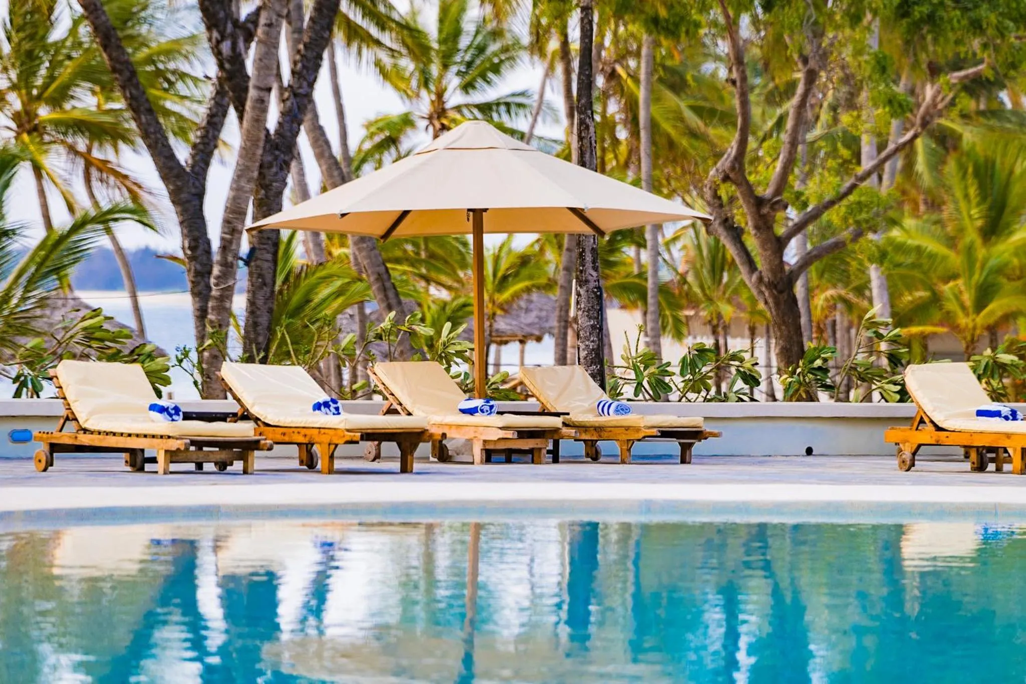 Pool view in Diamonds Malindi