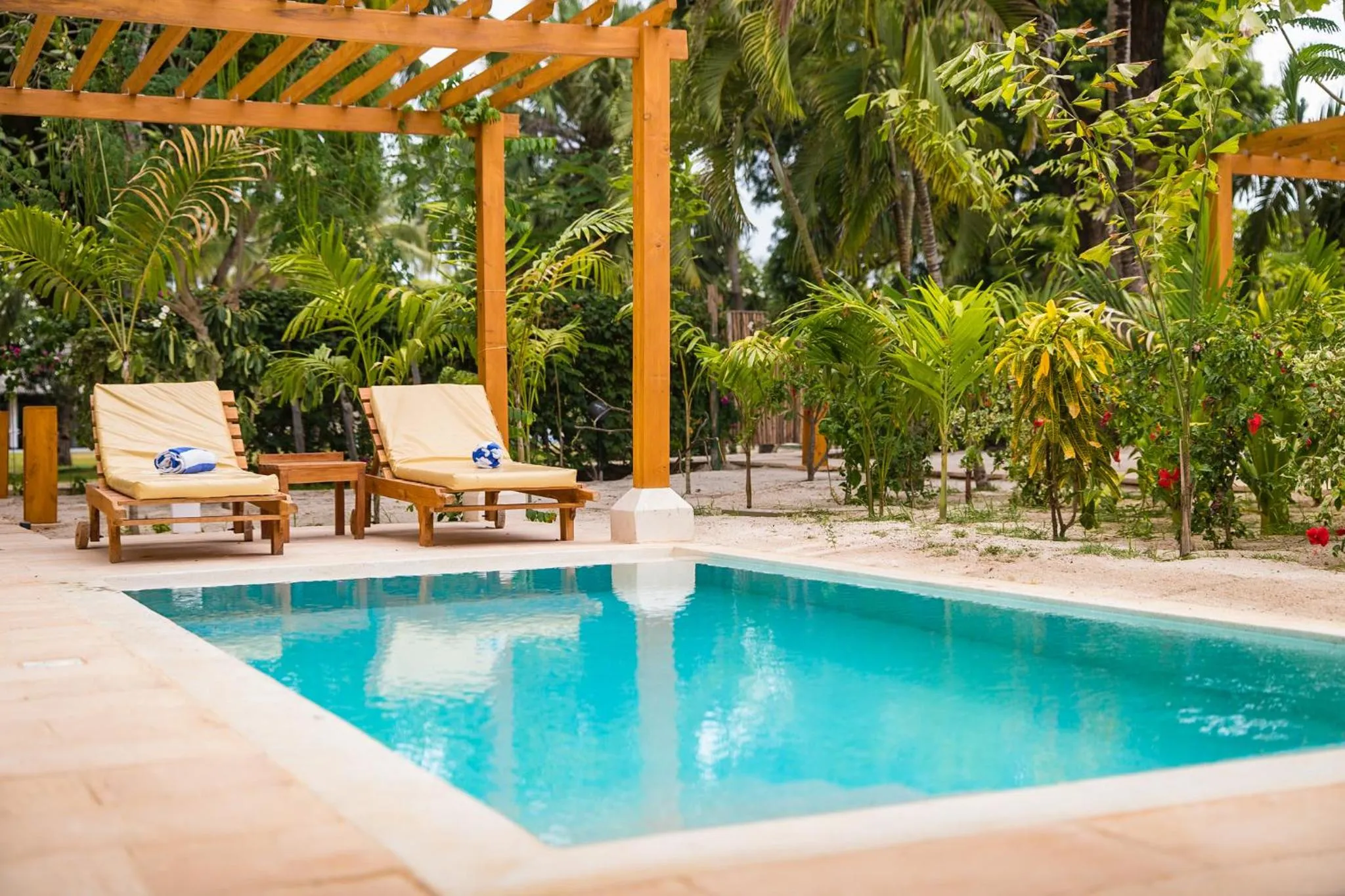 Pool view in Diamonds Malindi