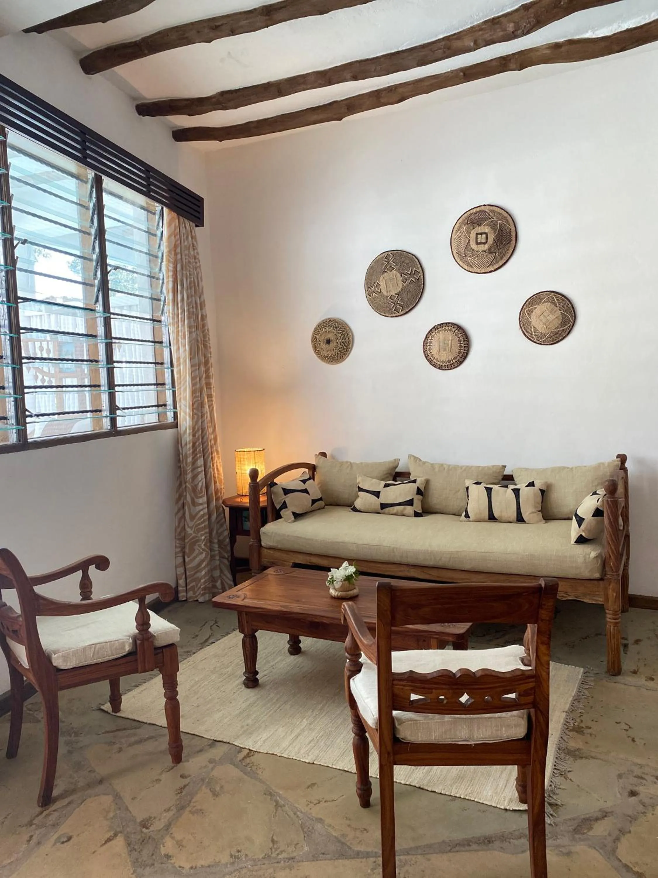 Seating area in Diamonds Malindi