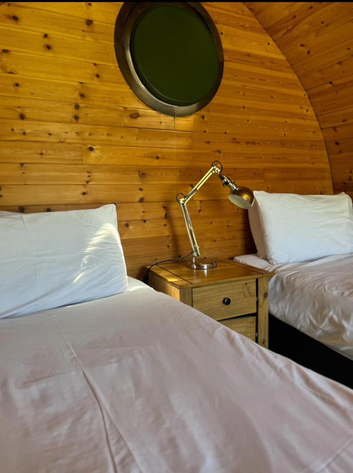 Bed in Rodway Hill Golf & Eco Pod Hotel