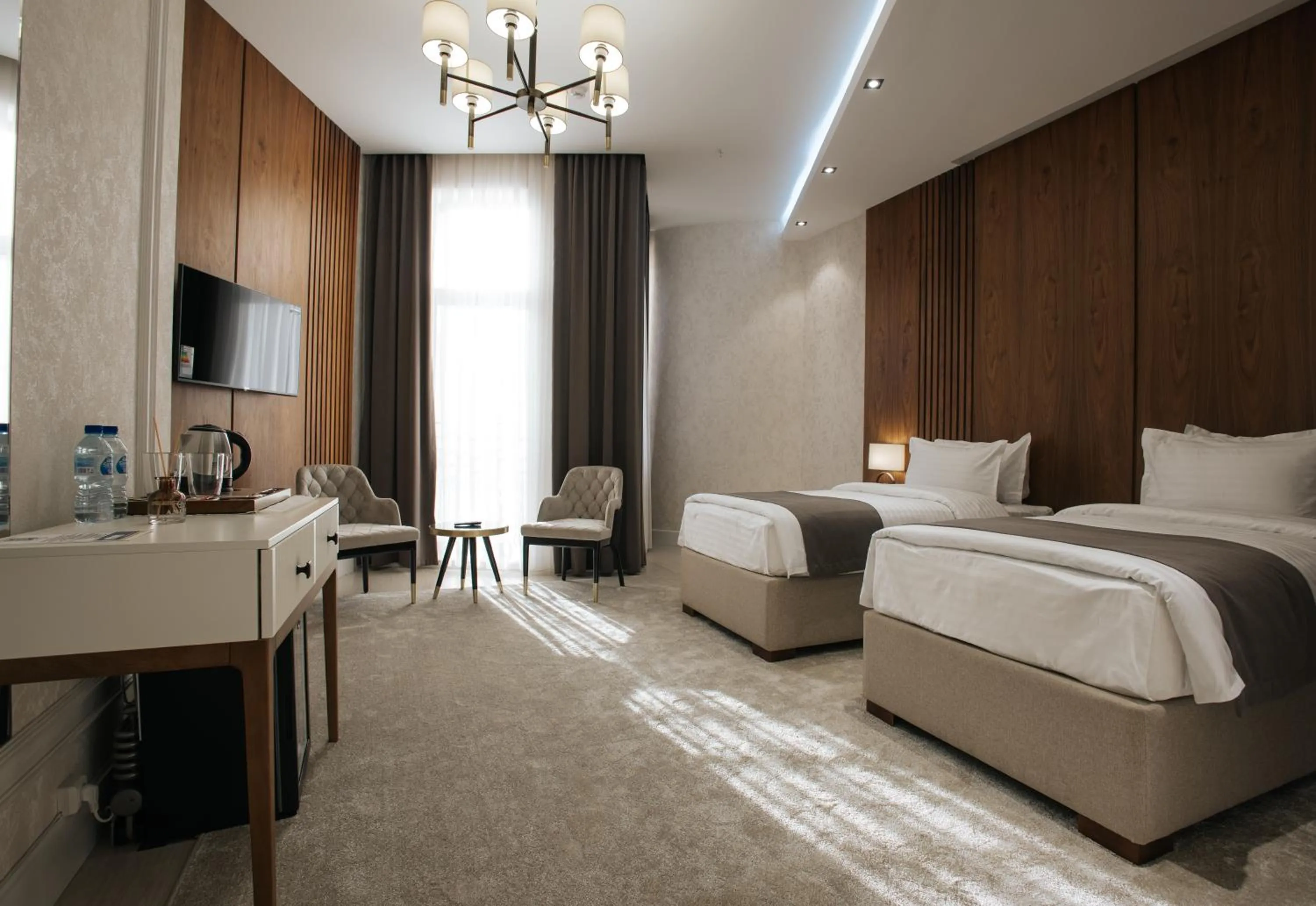 Bed in Ametist Hotel Complex