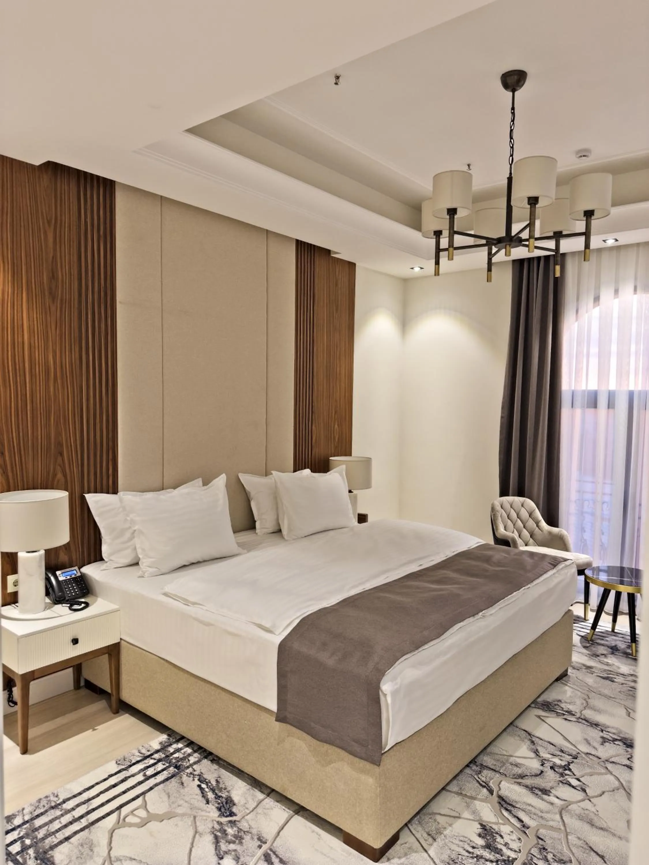 Bed in Ametist Hotel Complex