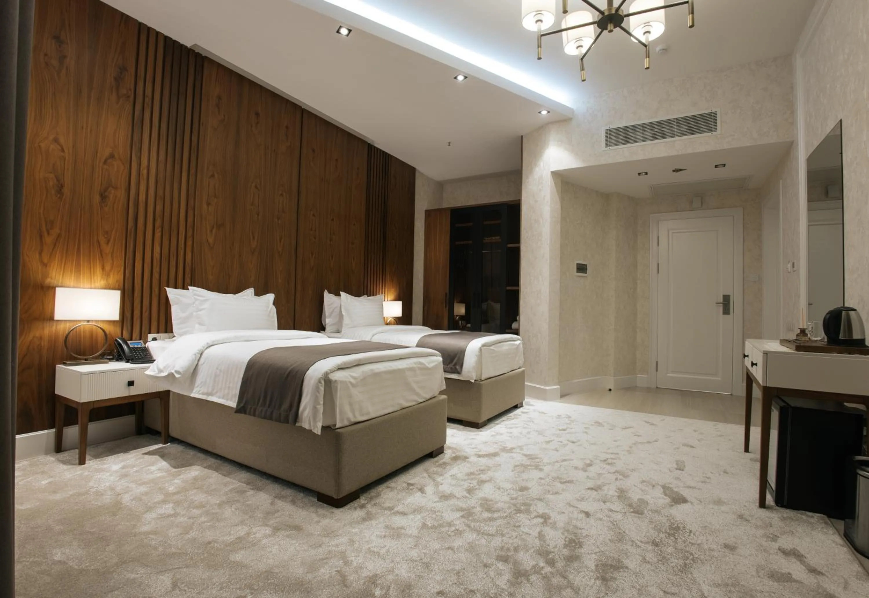 Bed in Ametist Hotel Complex