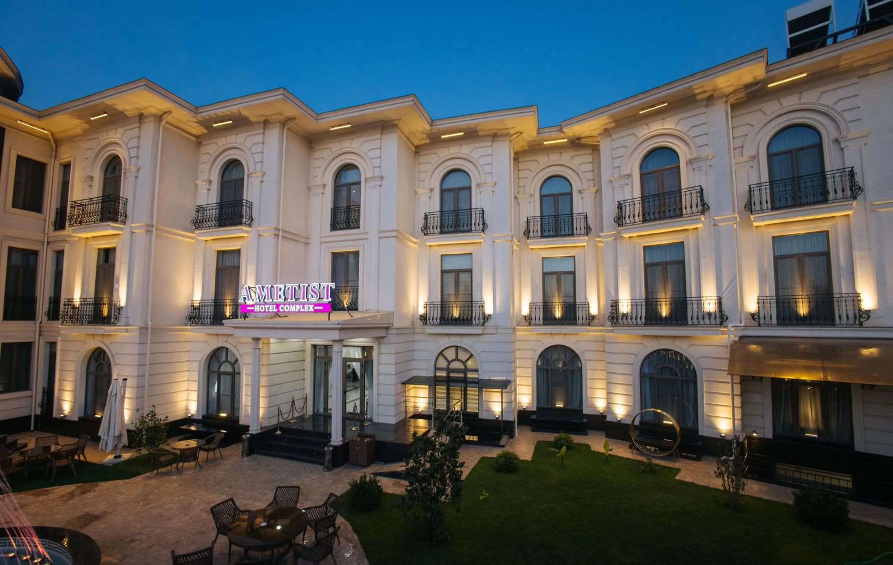 Property building in Ametist Hotel Complex