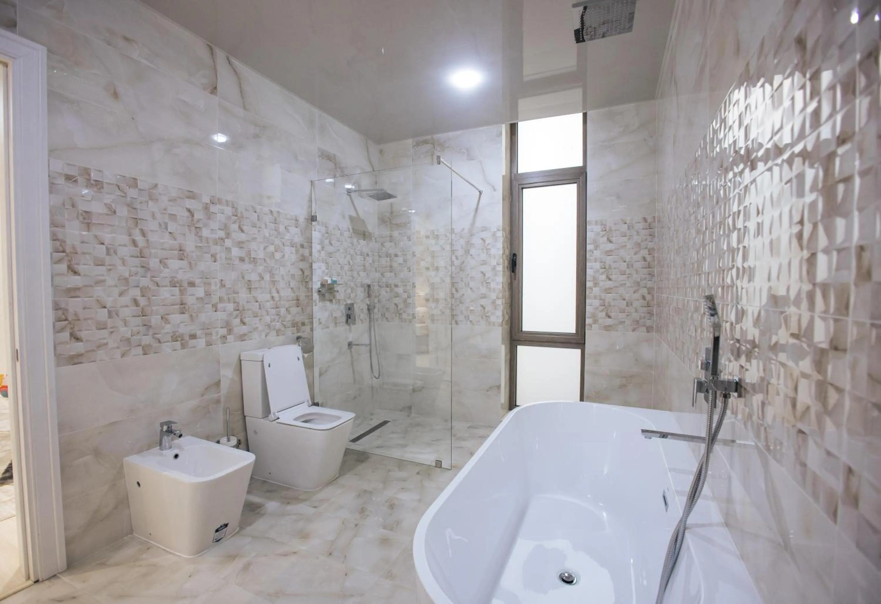 Shower in Ametist Hotel Complex