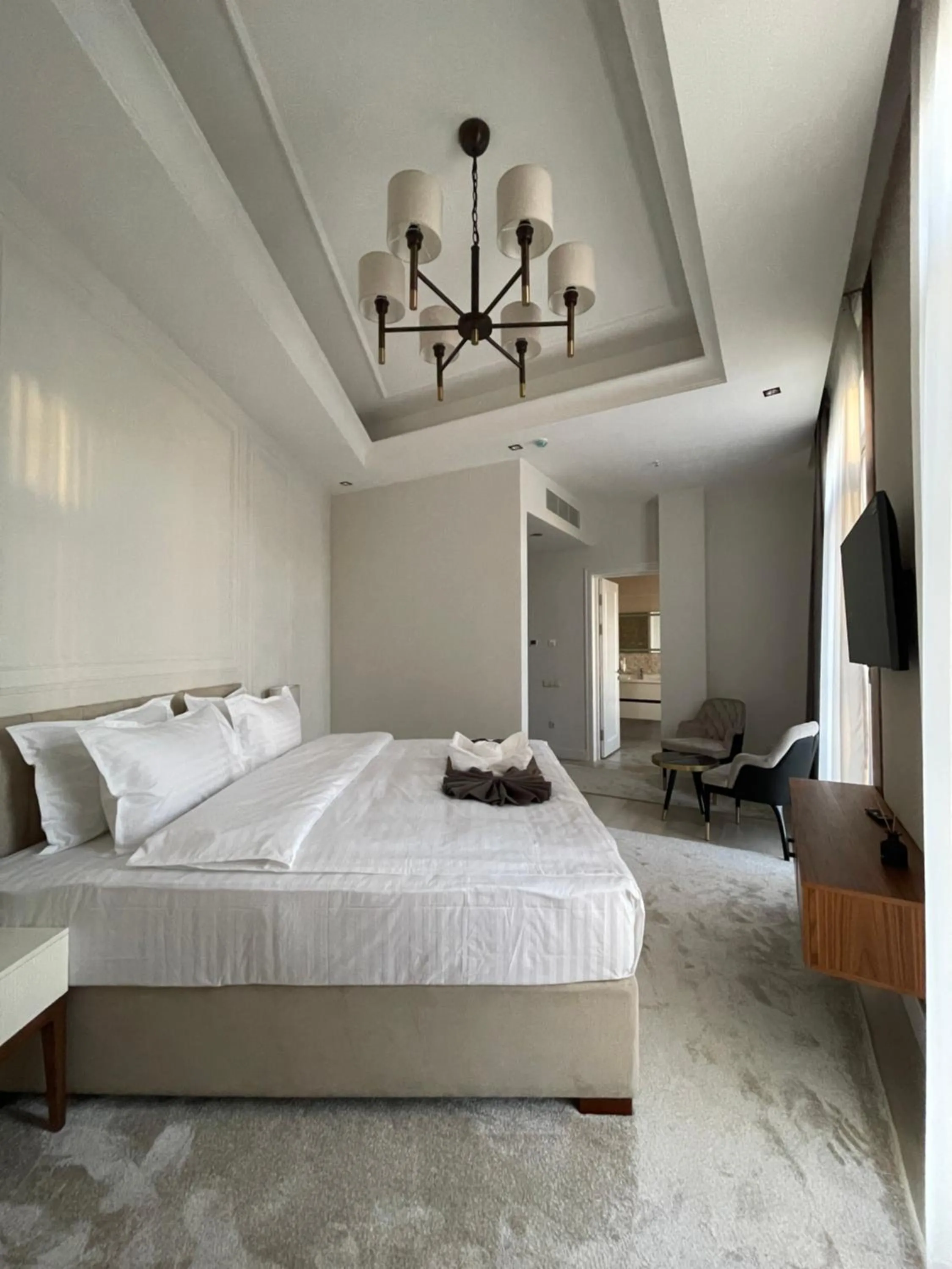 Bed in Ametist Hotel Complex