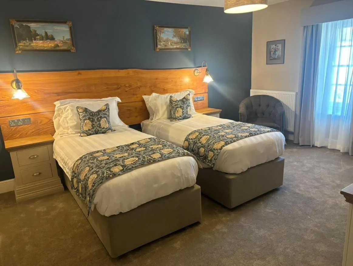 Bedroom, Bed in The Castle Coaching Inn