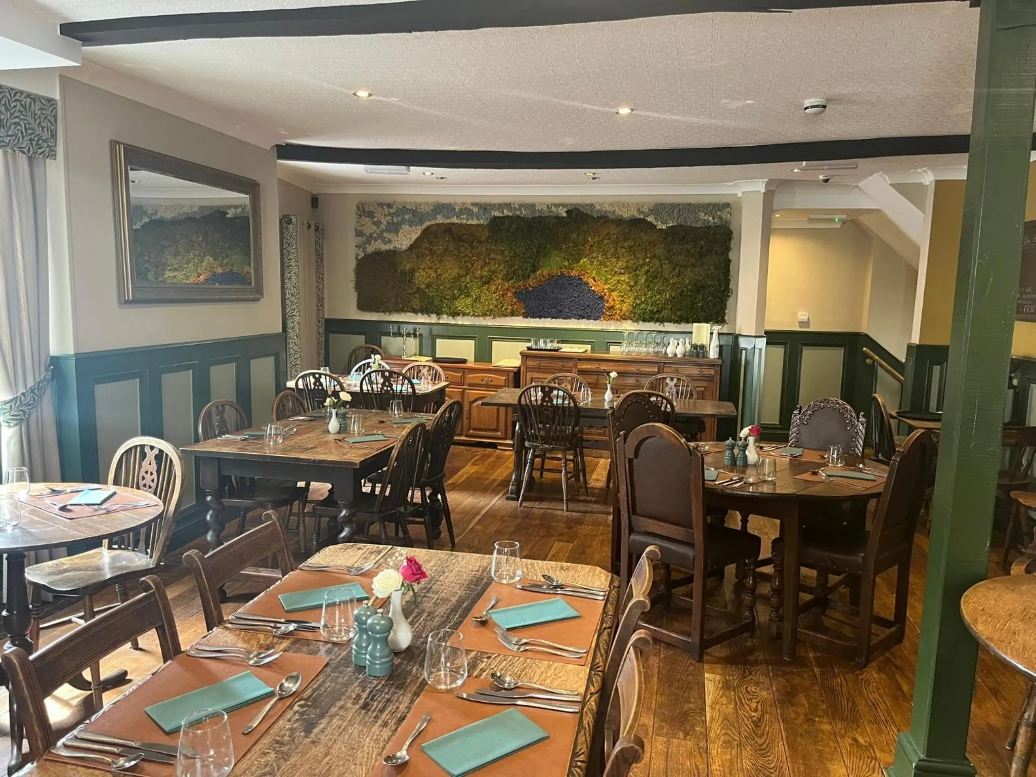 Restaurant/places to eat in The Castle Coaching Inn