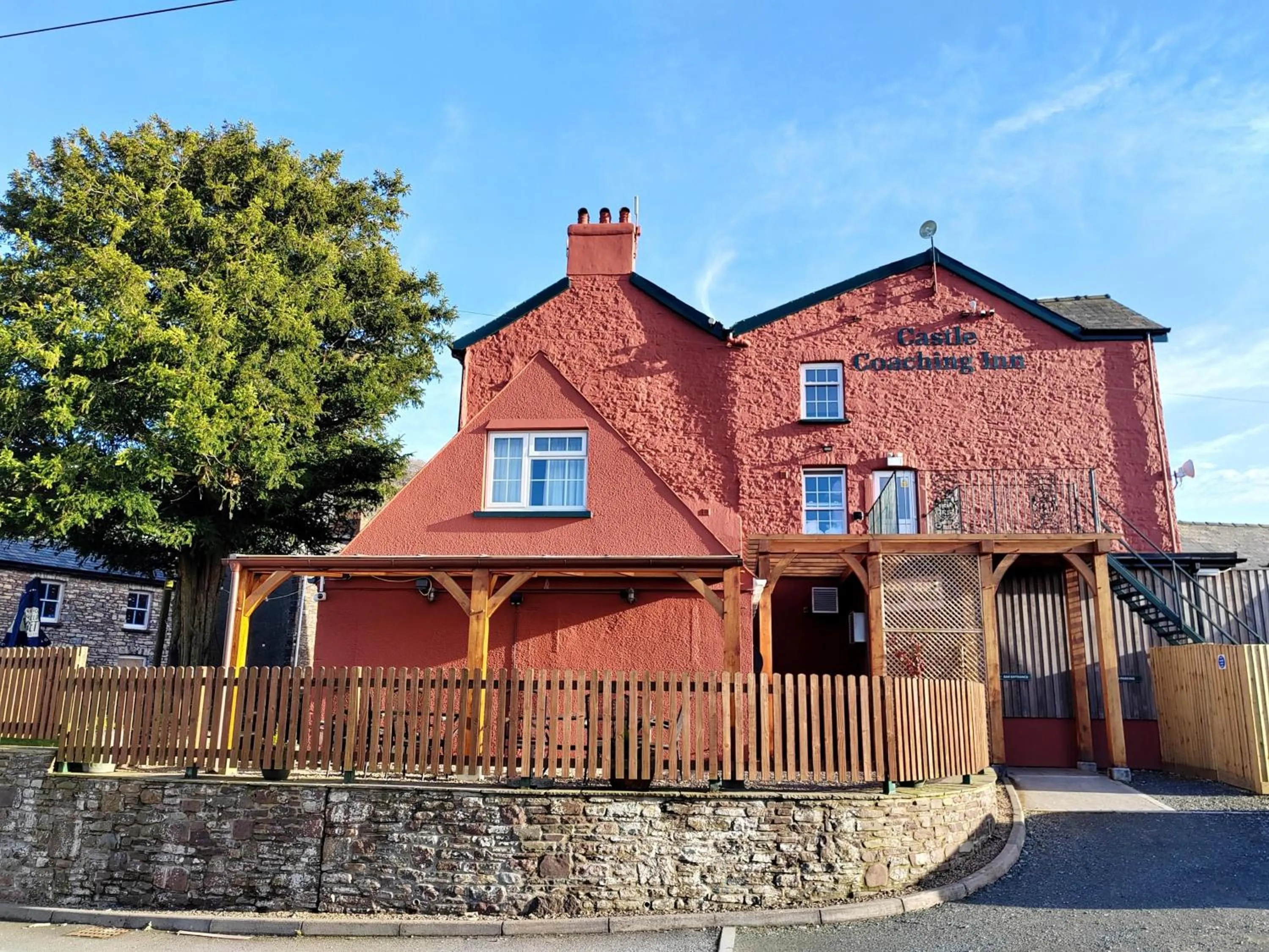Property building in The Castle Coaching Inn