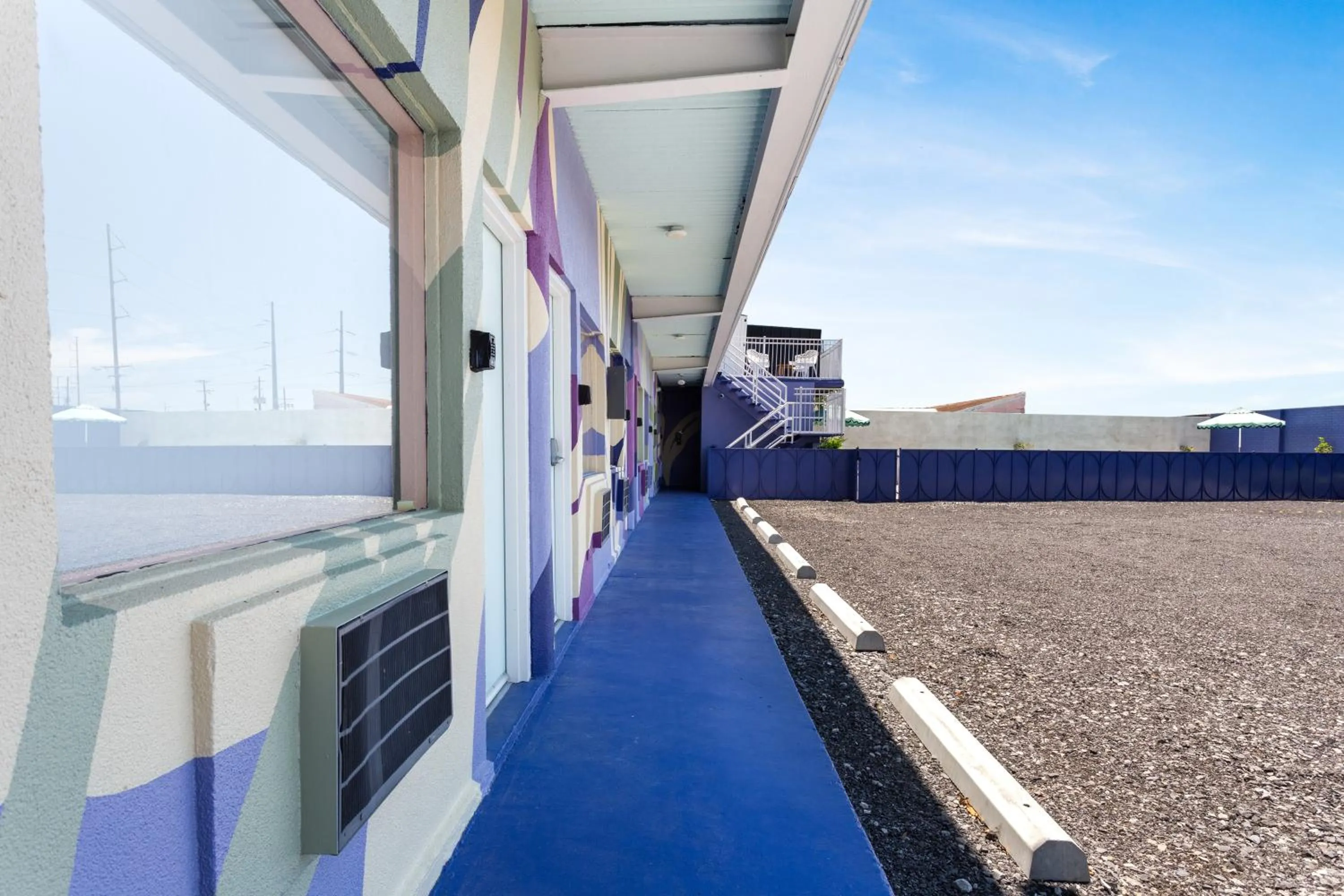 Property building in The Iris Motel