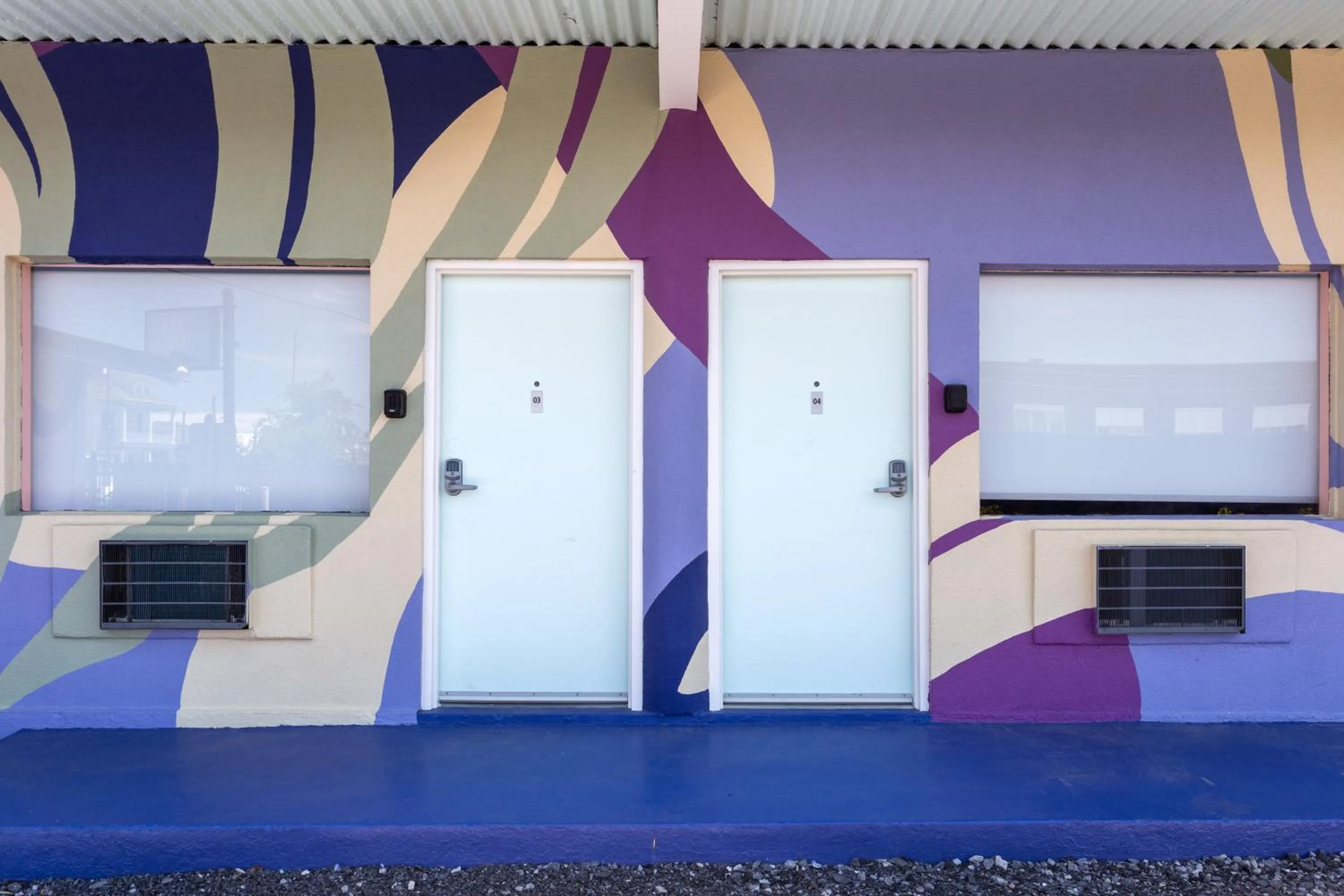 Property building in The Iris Motel