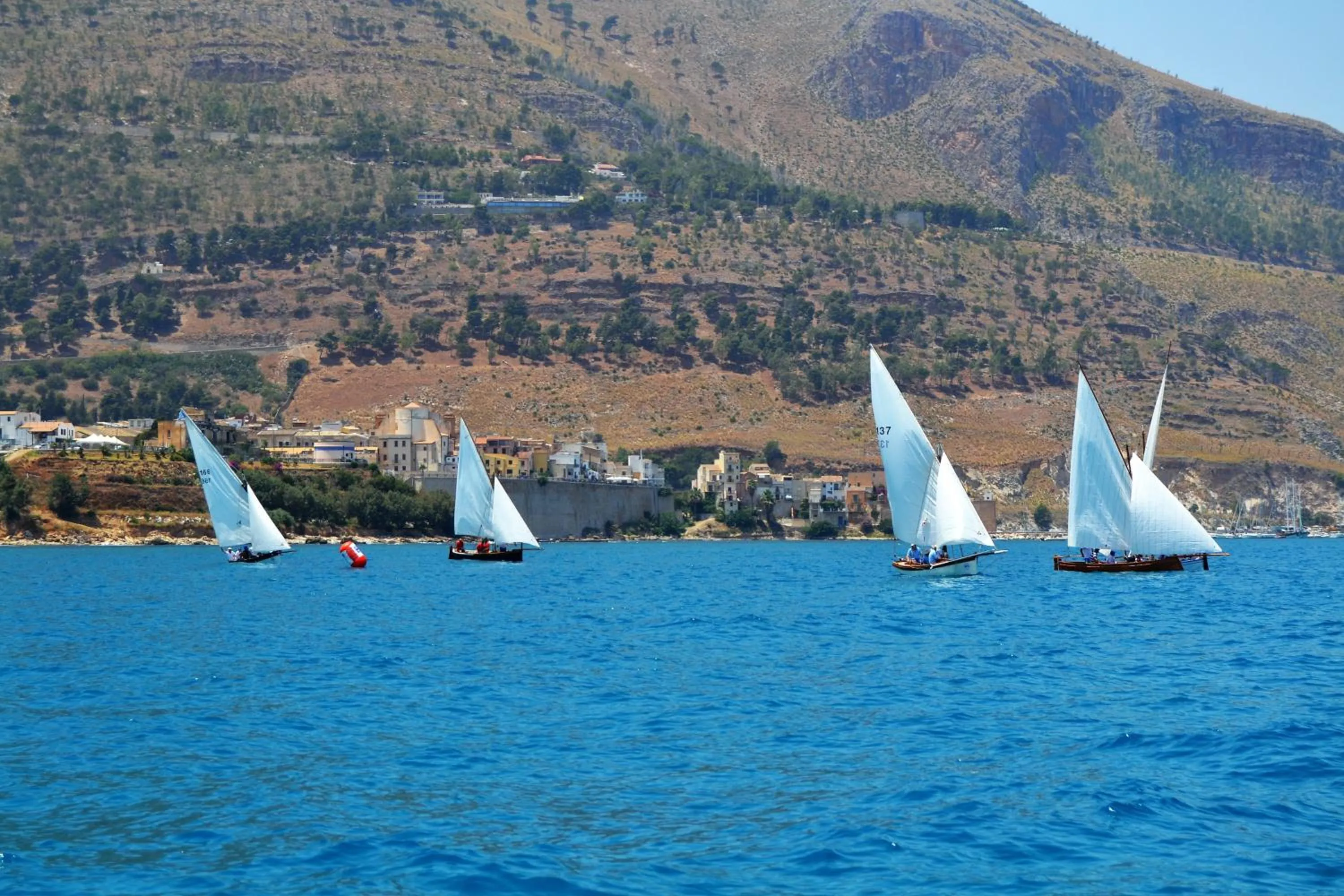 Sea view in Residence Le Saline