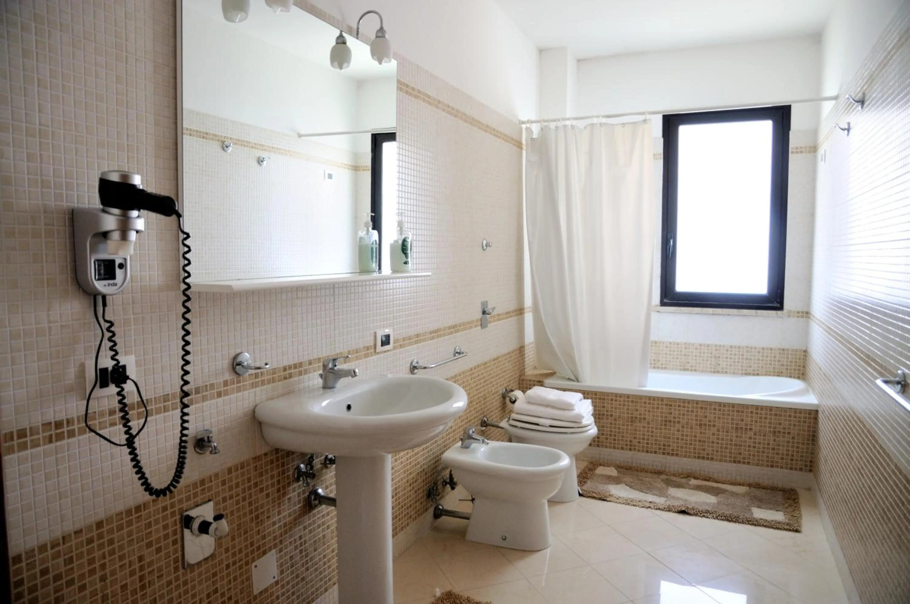 Bathroom in Residence Le Saline