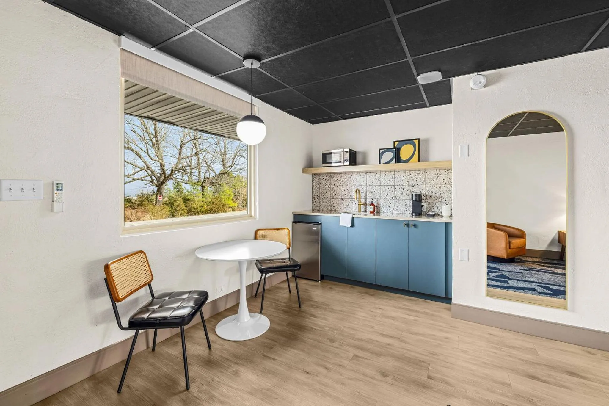 Kitchen or kitchenette in Arka Motel