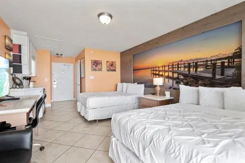 Ocean View Hotel Room with Balcony- 2 Full Beds #24