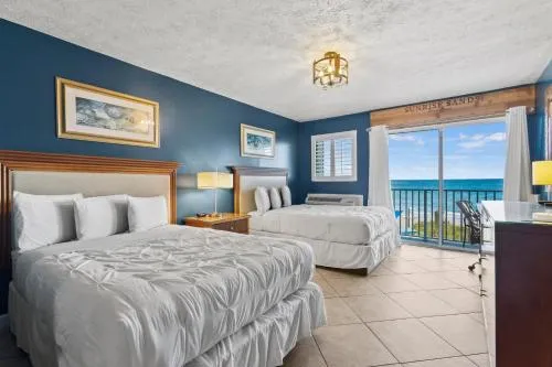 Ocean View Hotel Room with Balcony- 2 Full Beds #22