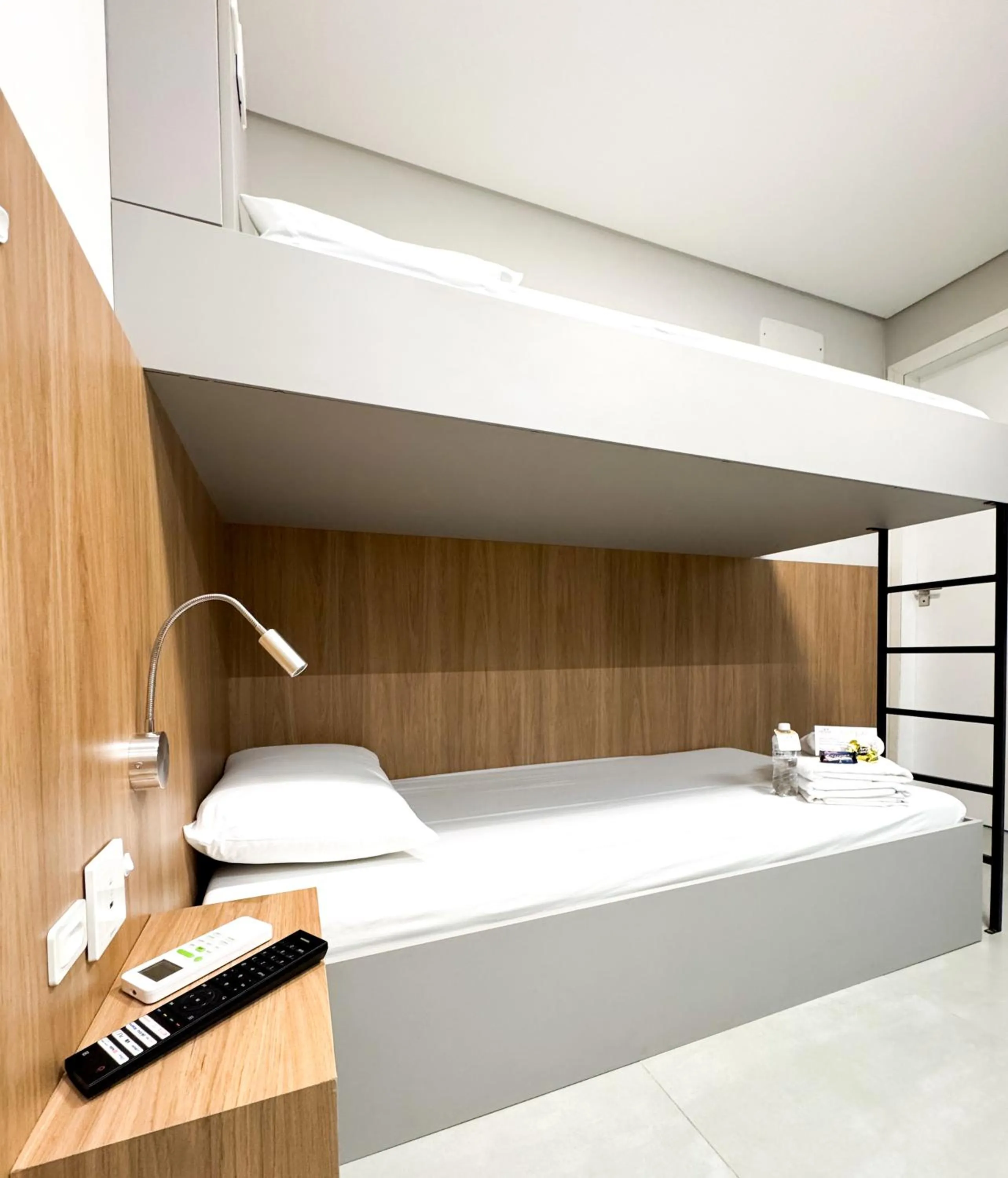 Bed in Hotel São José