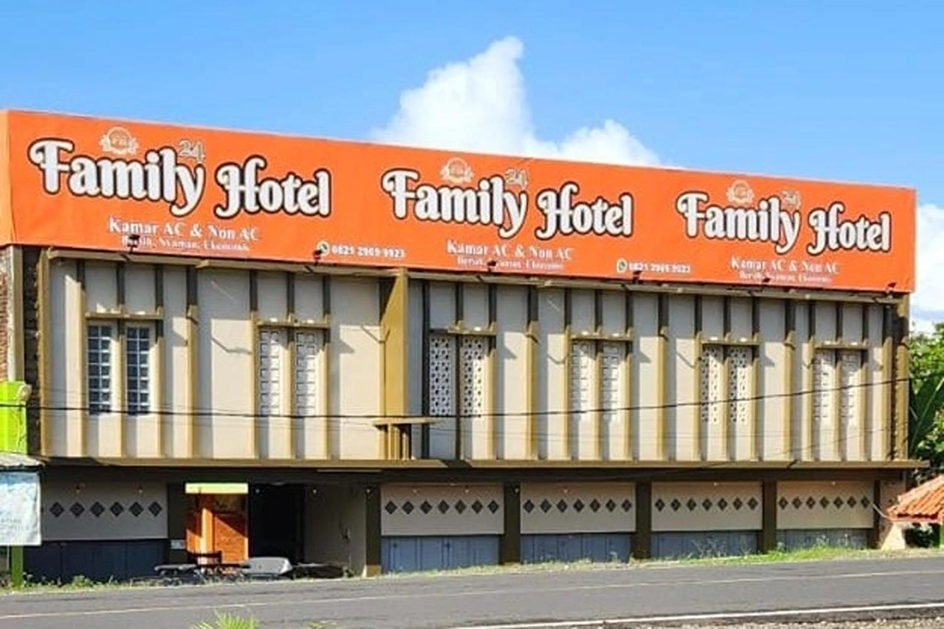 Property building in Family 24 Hotel near Pantai Cipatujah