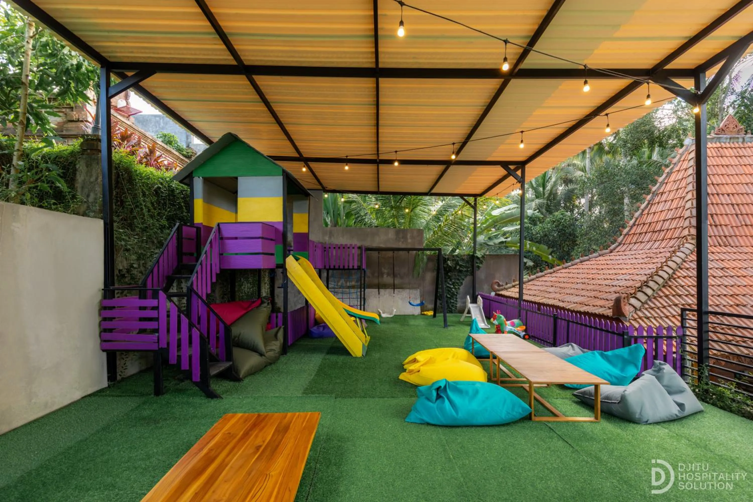 Children play ground in Bali Made Escape