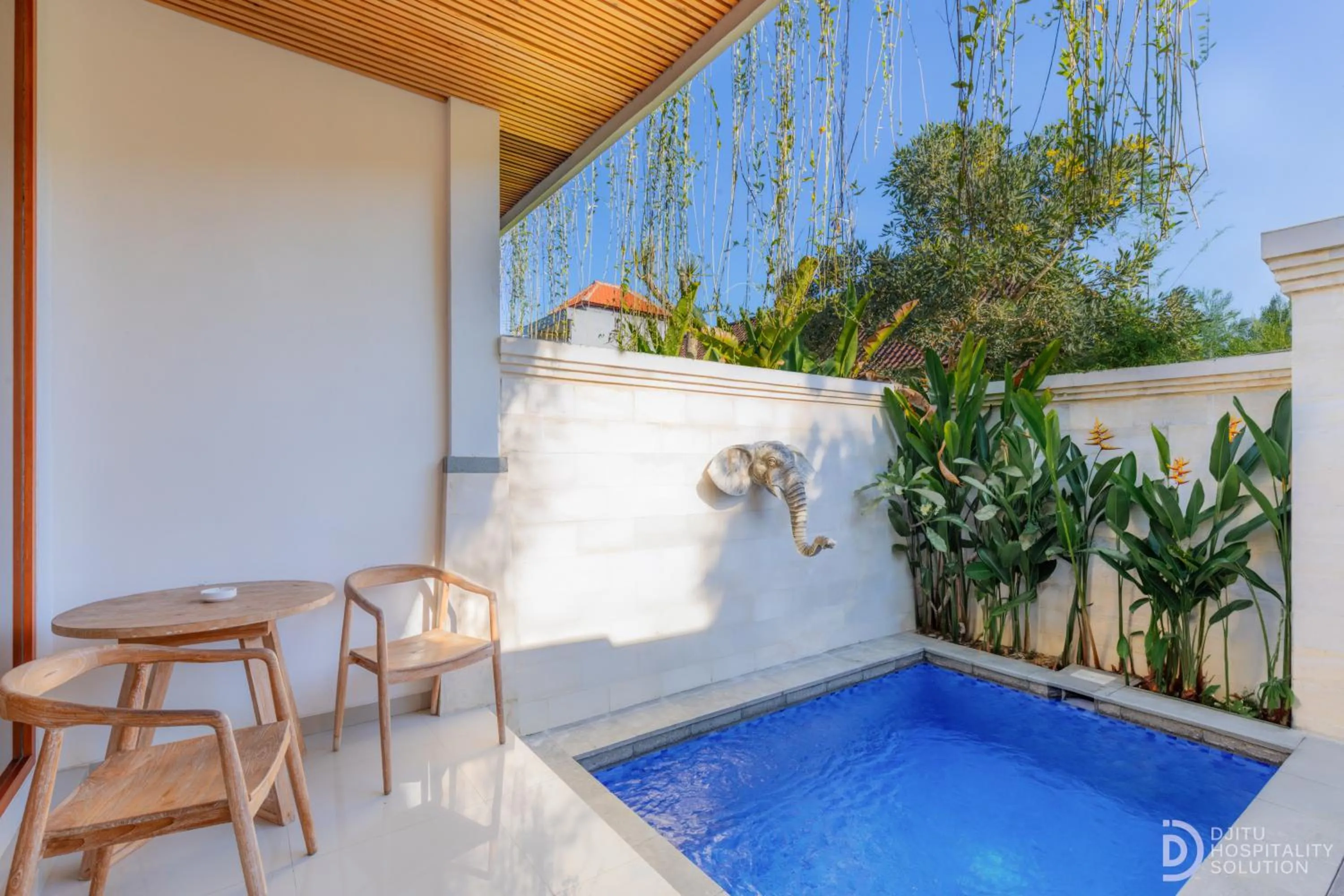 Seating area in Bali Made Escape