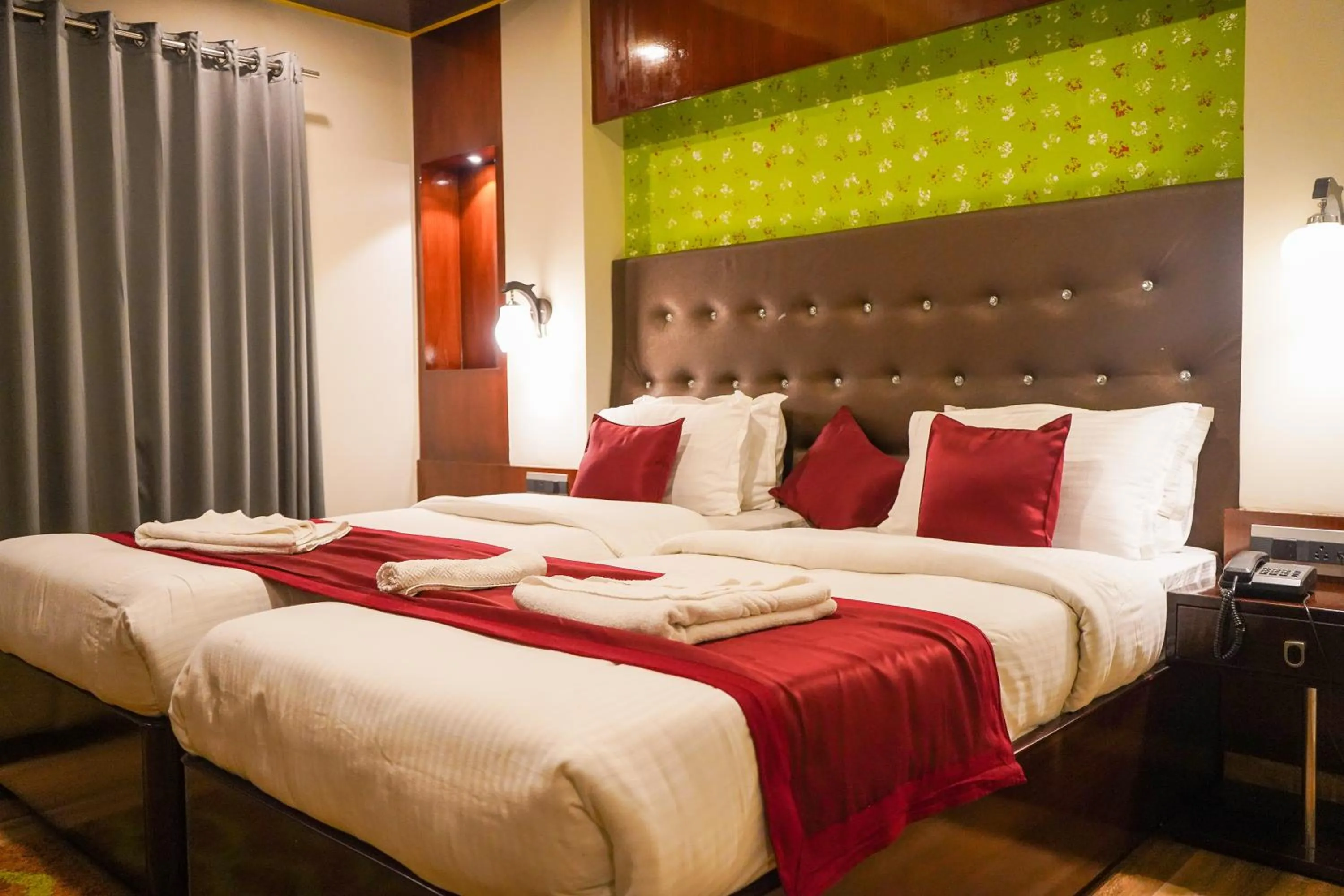 Bed in Hotel Tarcon