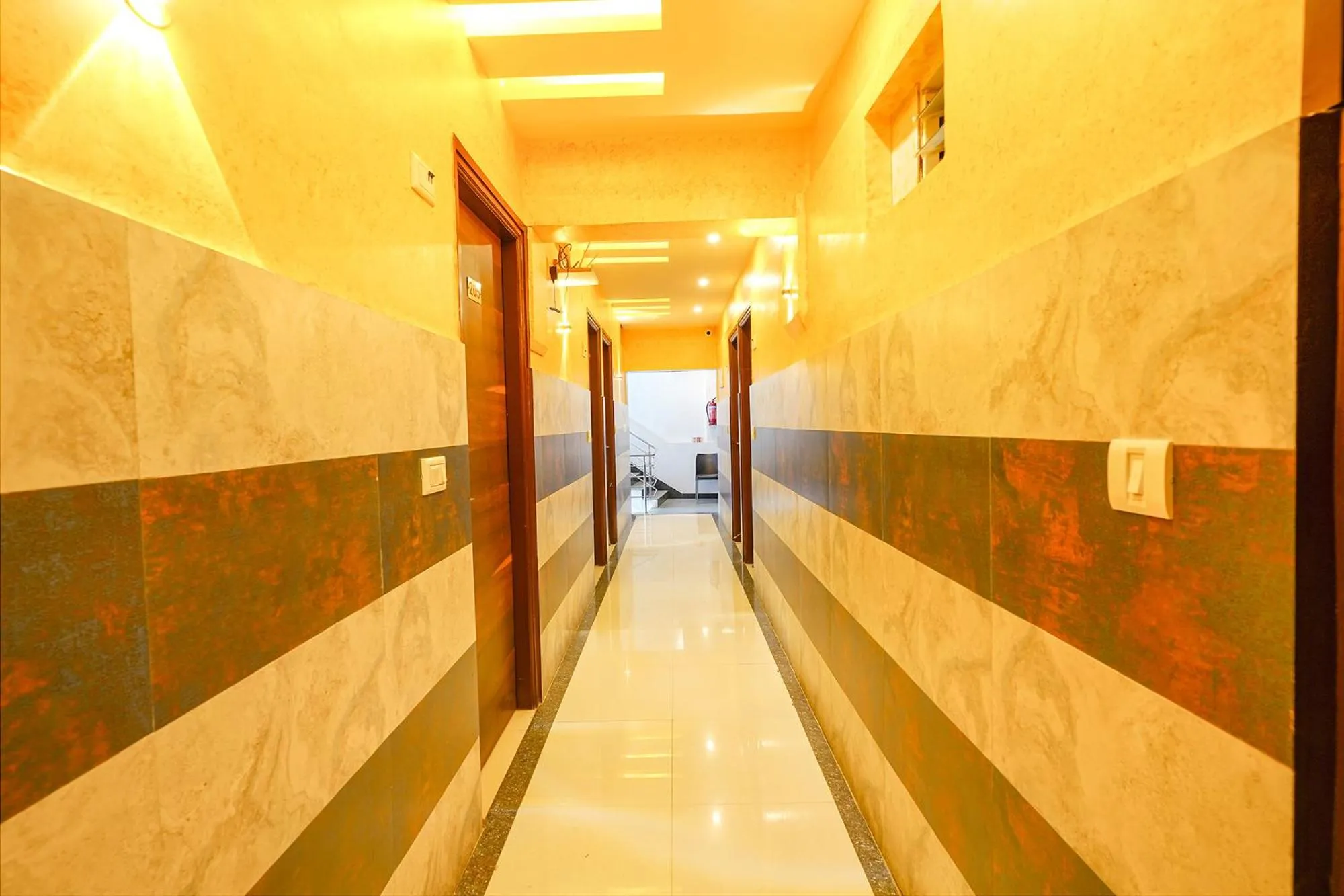 Lobby or reception in FabHotel Royal N Comforts