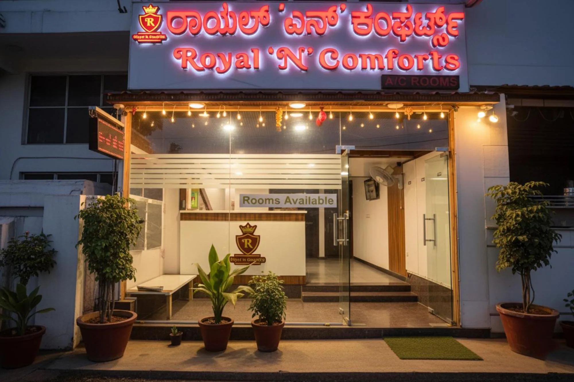 Facade/entrance in FabHotel Royal N Comforts