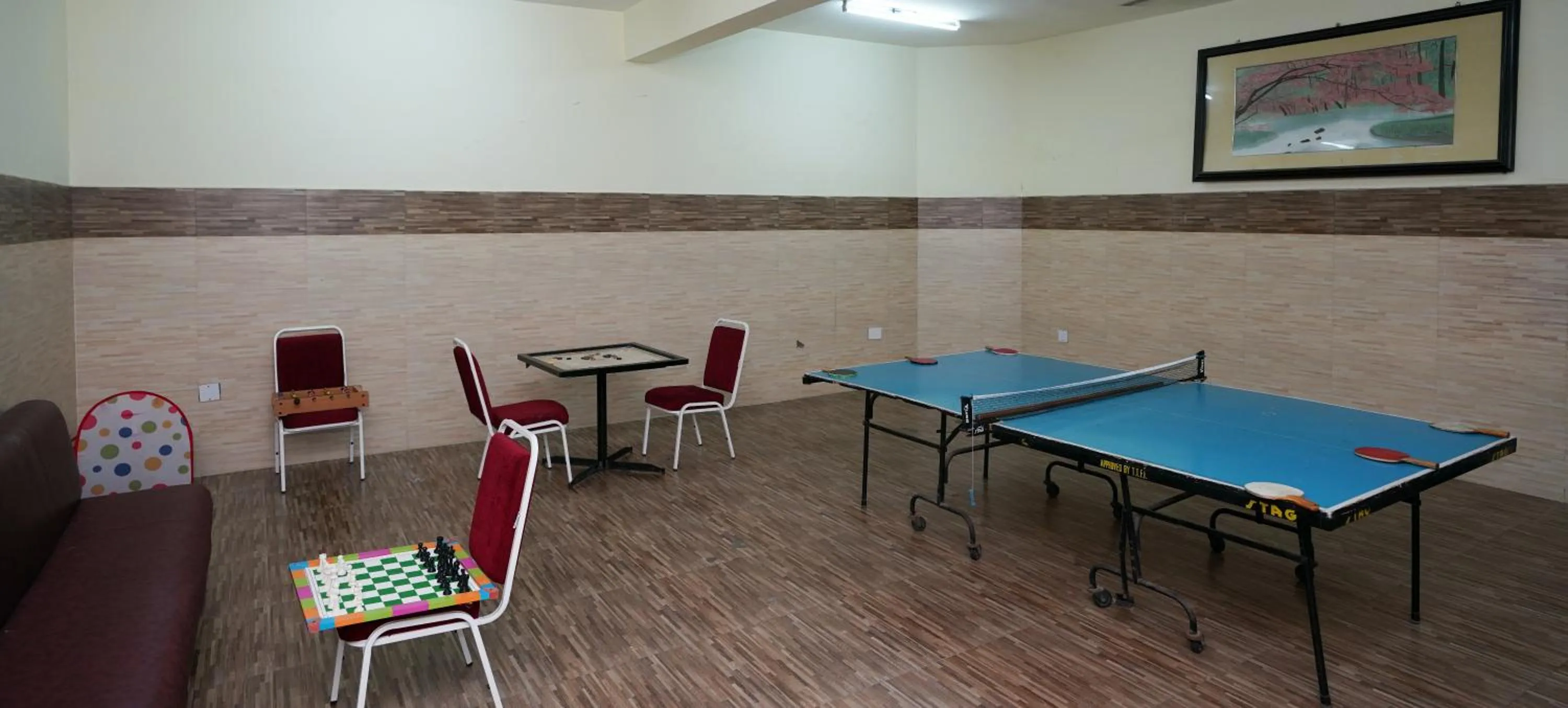 Game Room in Park Inn Beach Resort