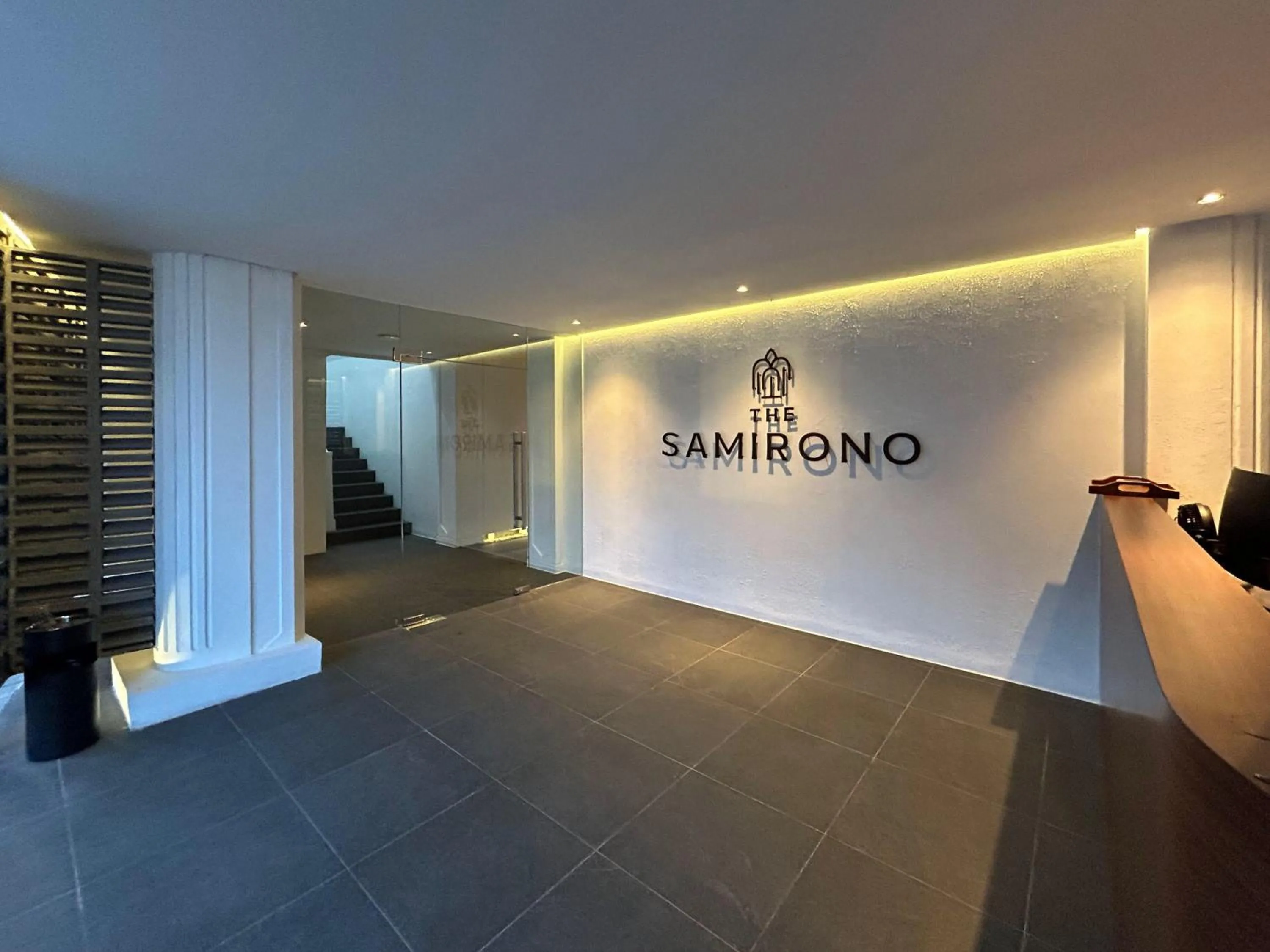 Lobby or reception in The Samirono