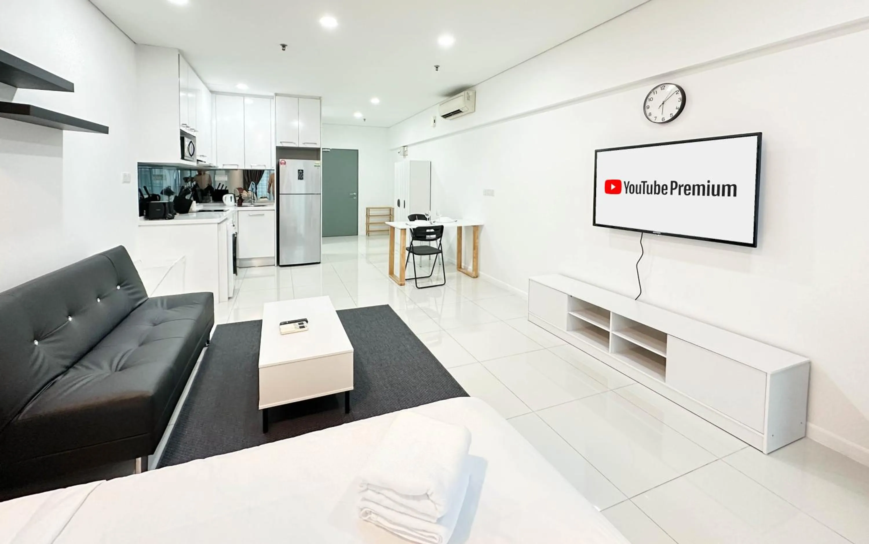 TV and multimedia in Summer Suites KLCC by apartx