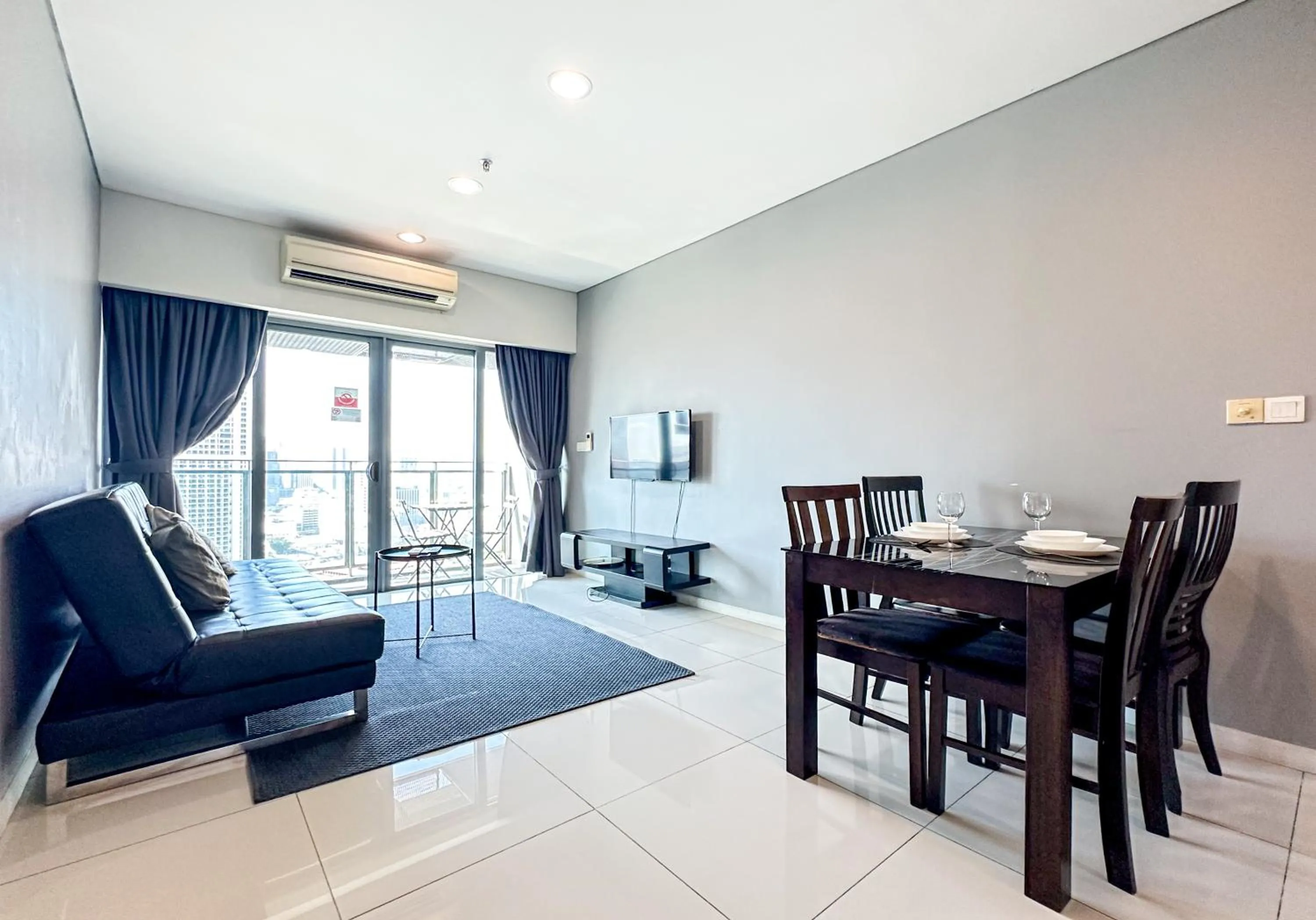 Living room in Summer Suites KLCC by apartx