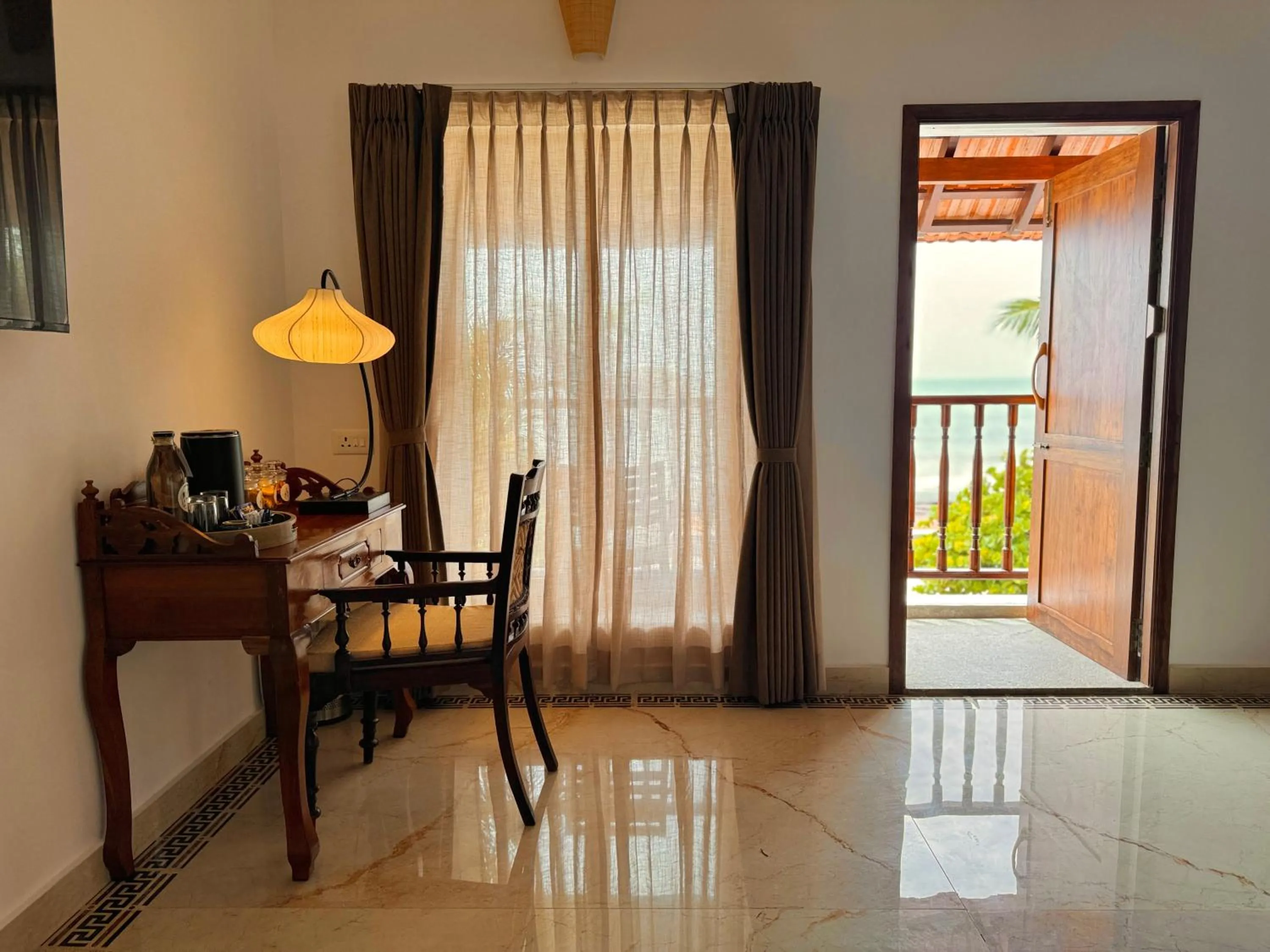 Balcony/Terrace in La Plage Seaview Suites