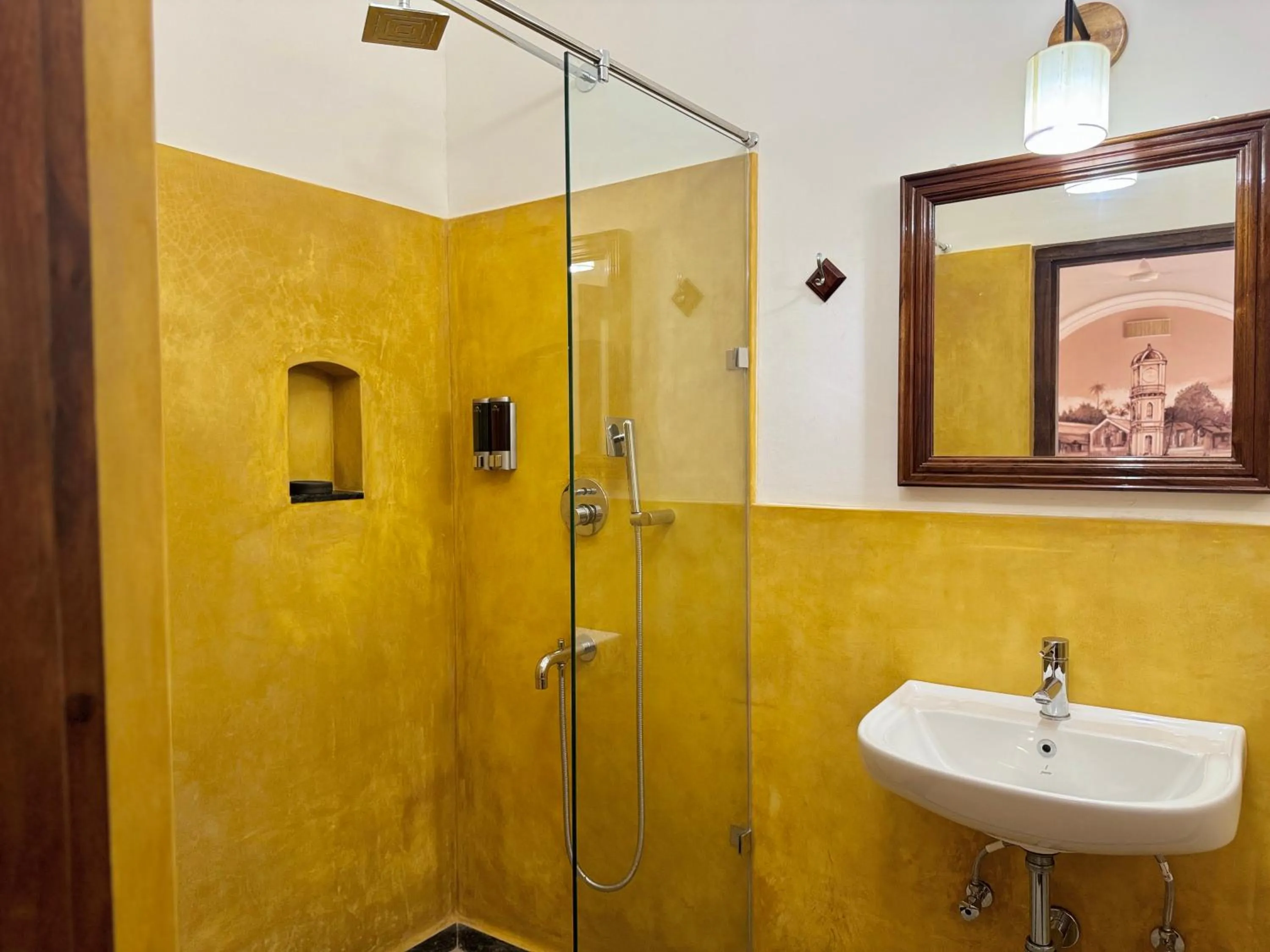 Shower in La Plage Seaview Suites