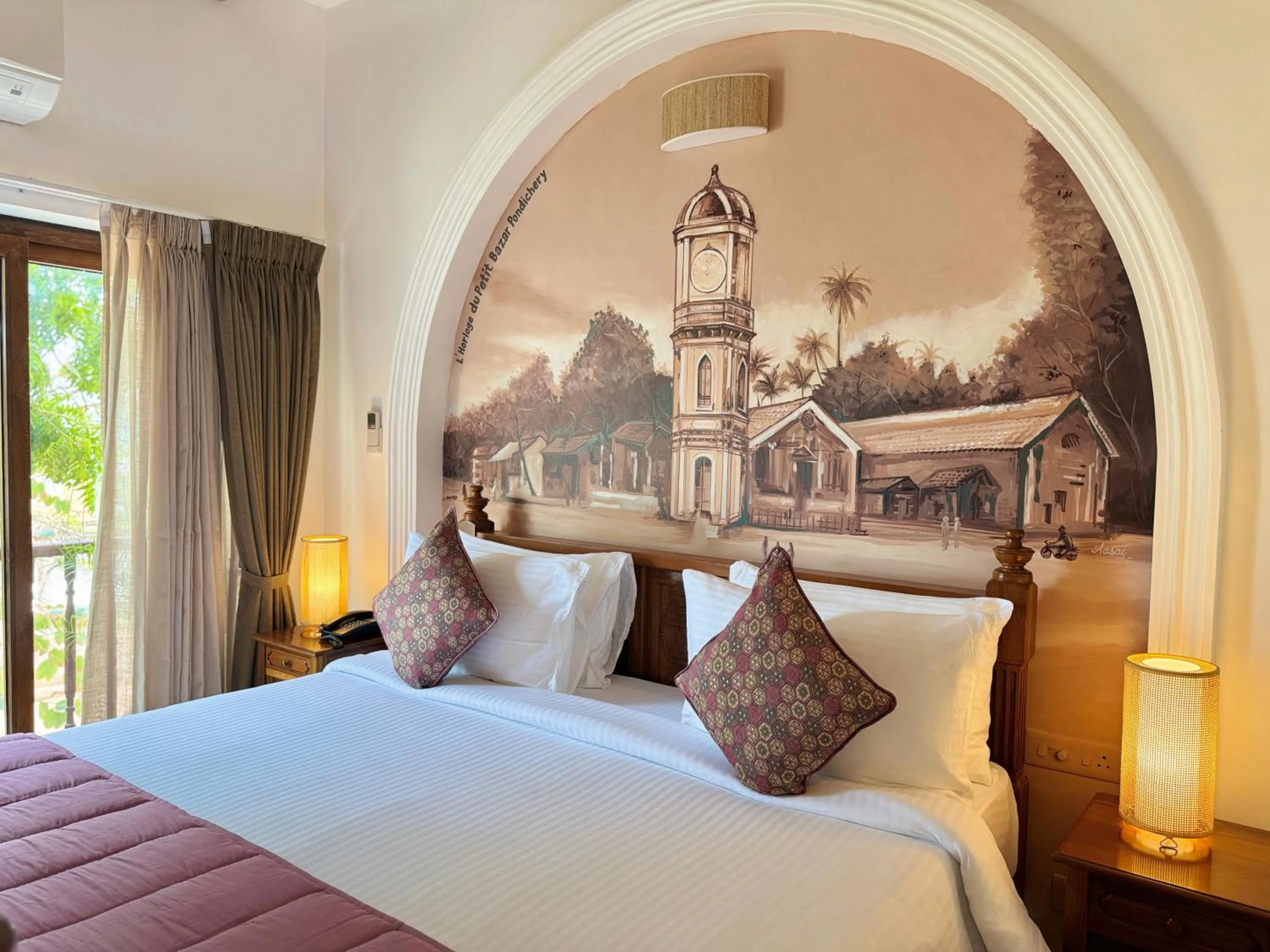 Bedroom, Bed in La Plage Seaview Suites