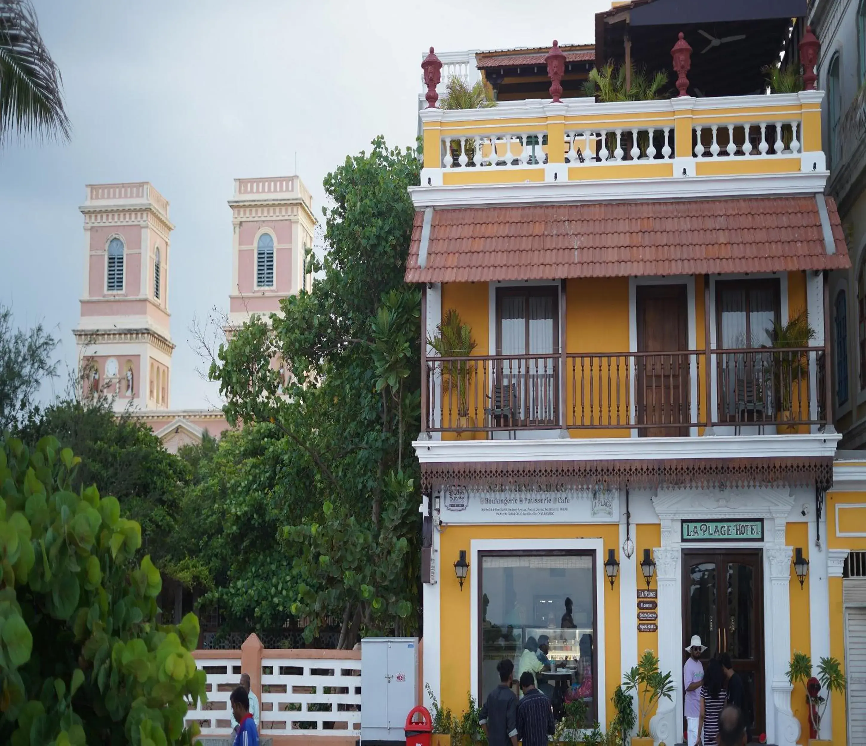 View (from property/room) in La Plage Seaview Suites View (from property/room) in La Plage Seaview Suites