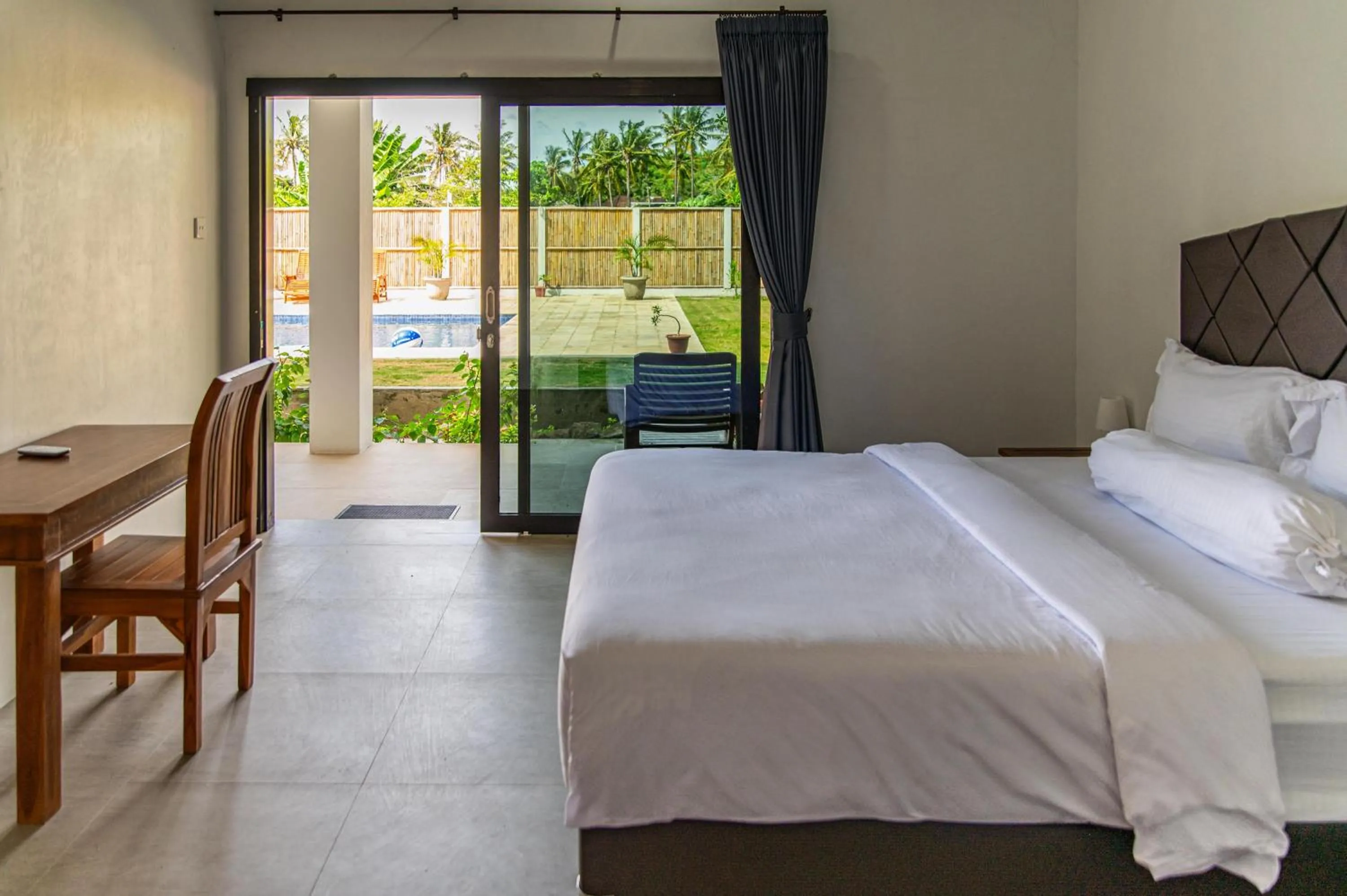 Bed in Satu Hati Hotel