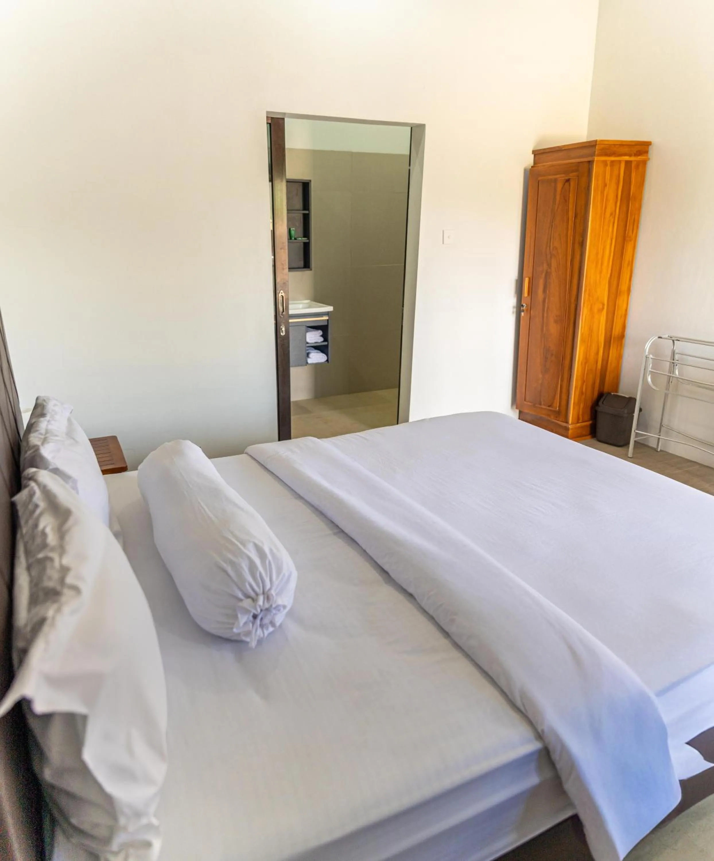 Bed in Satu Hati Hotel