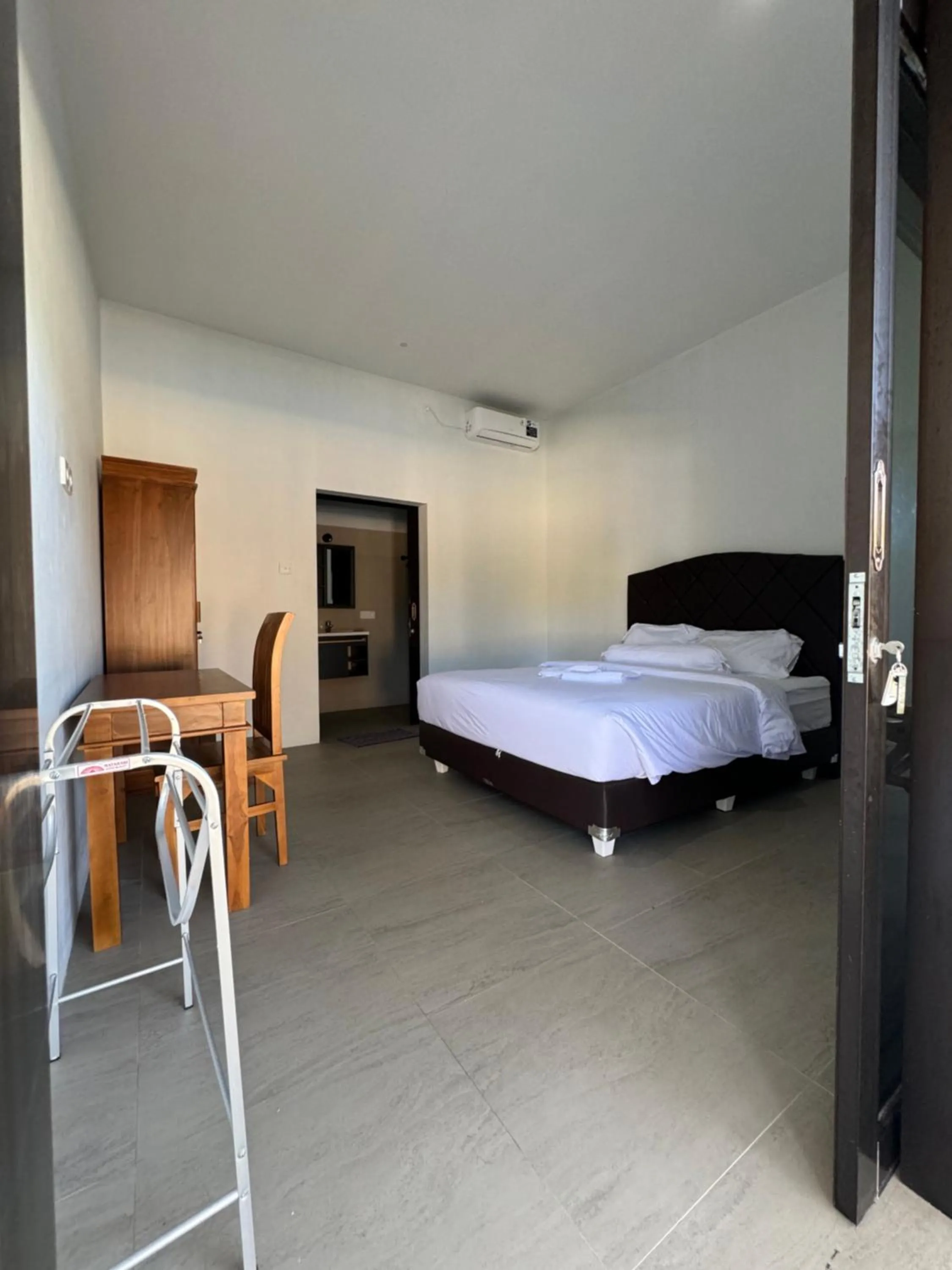 Bed in Satu Hati Hotel