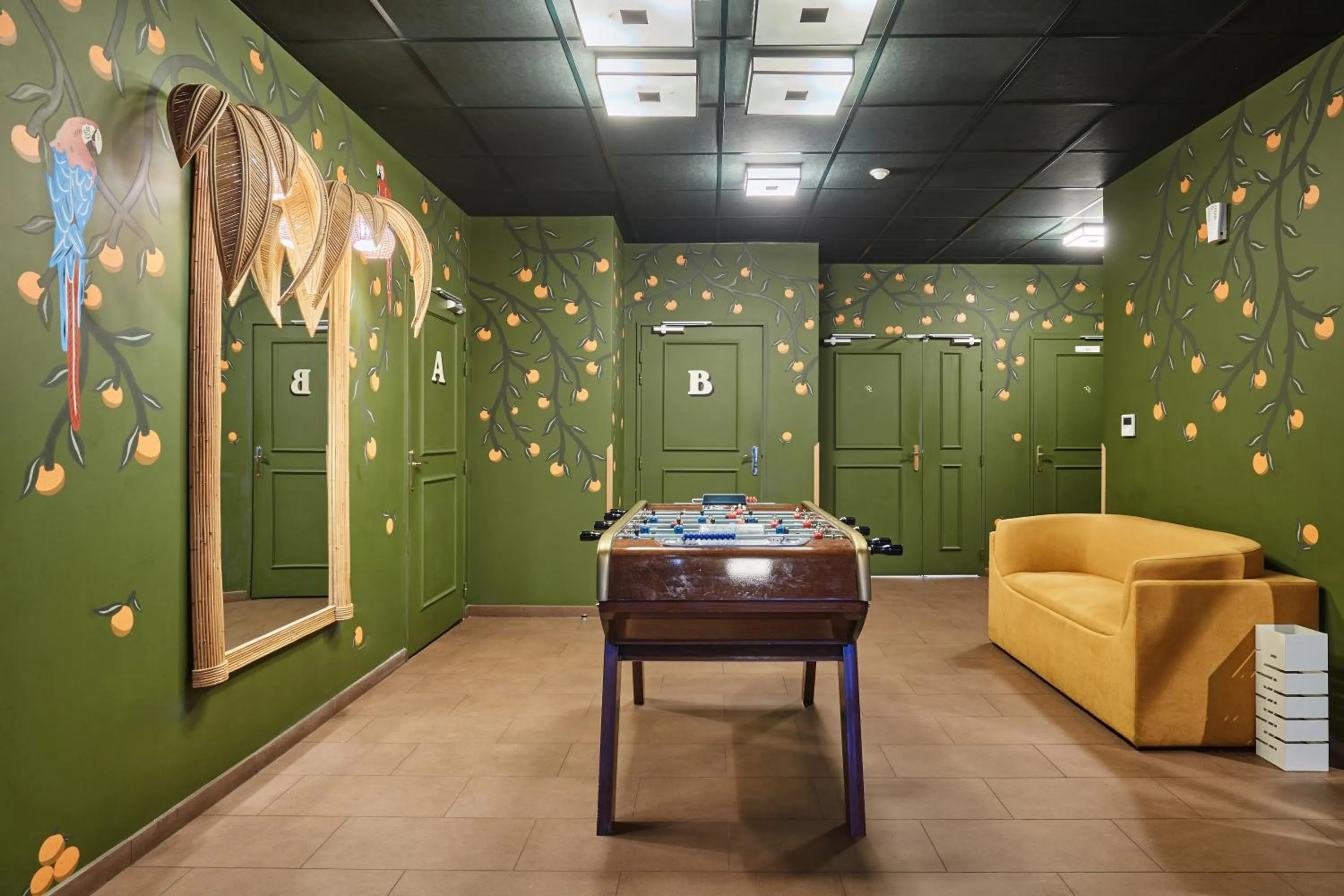 Game Room in Appart Hotel Paris Levallois Maurice Ravel